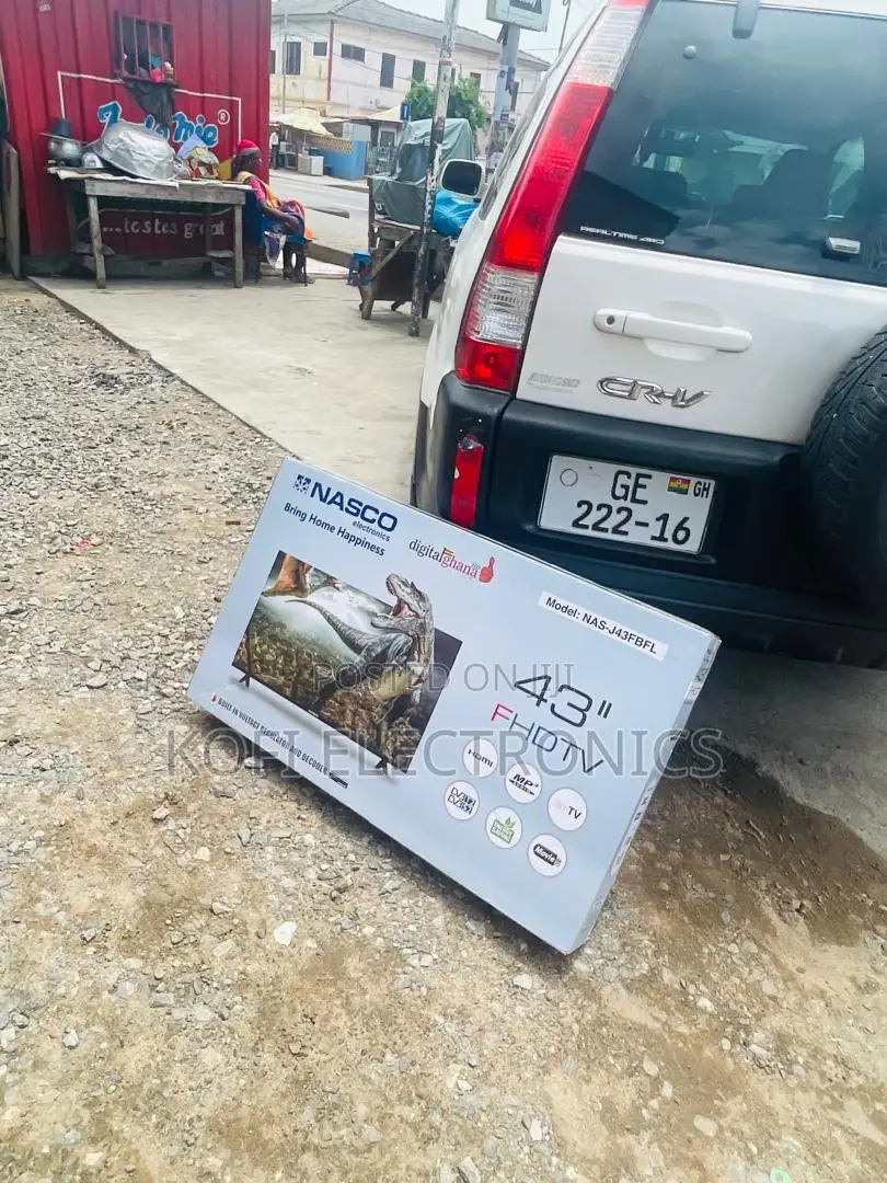 Durable Nasco 43” Tv Ready for Delivery