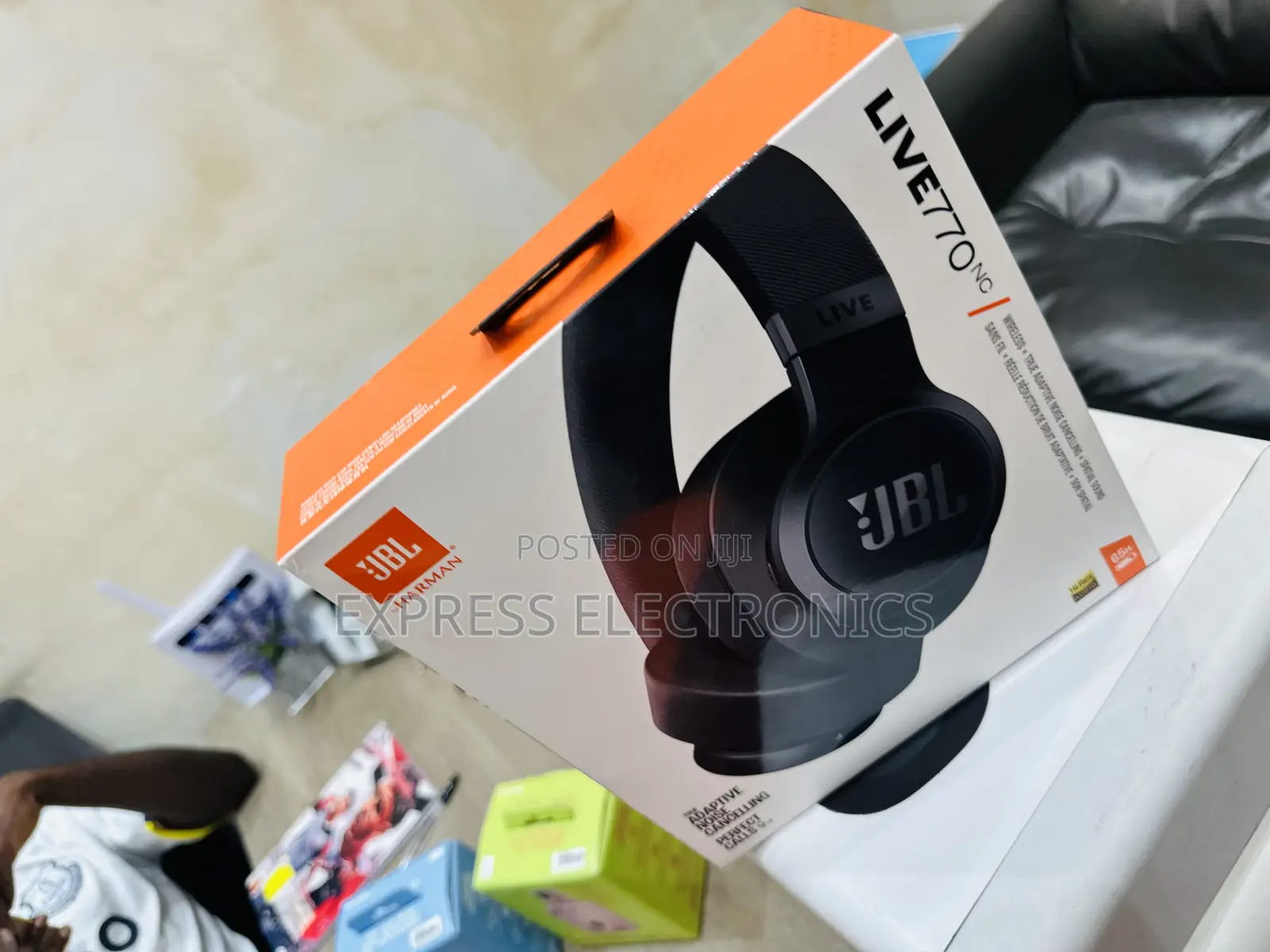 Call and Order for JBL Live 770nc Black Headphones