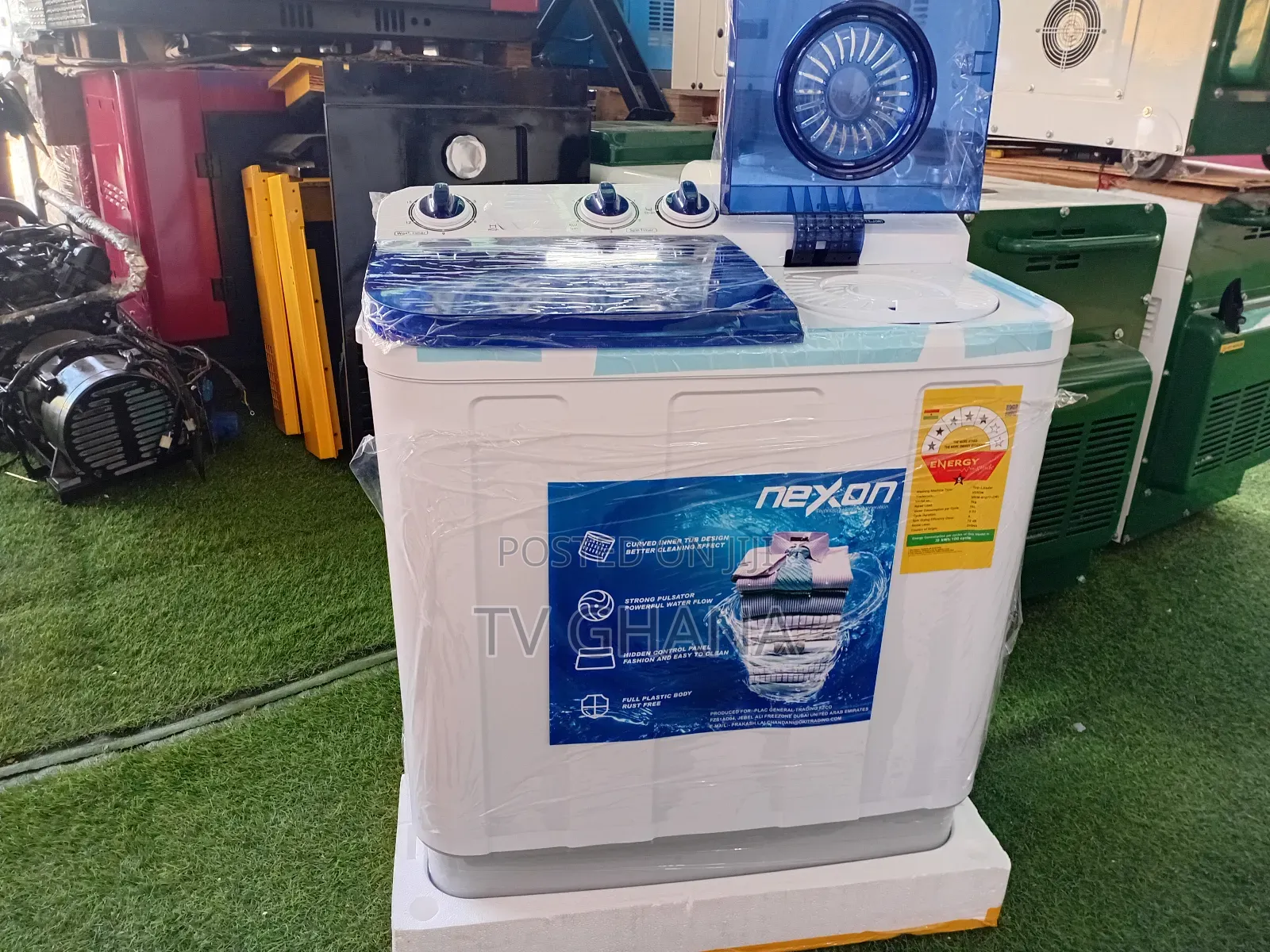 Nexon 7kg Semi Automatic Washing Machine – Gentle on Clothes