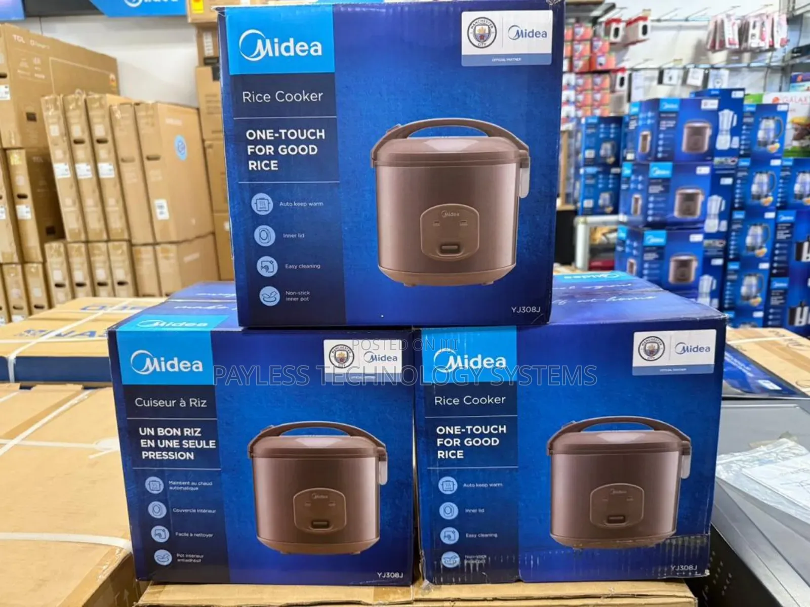 Midea Rice Cooker 3l Yj308j