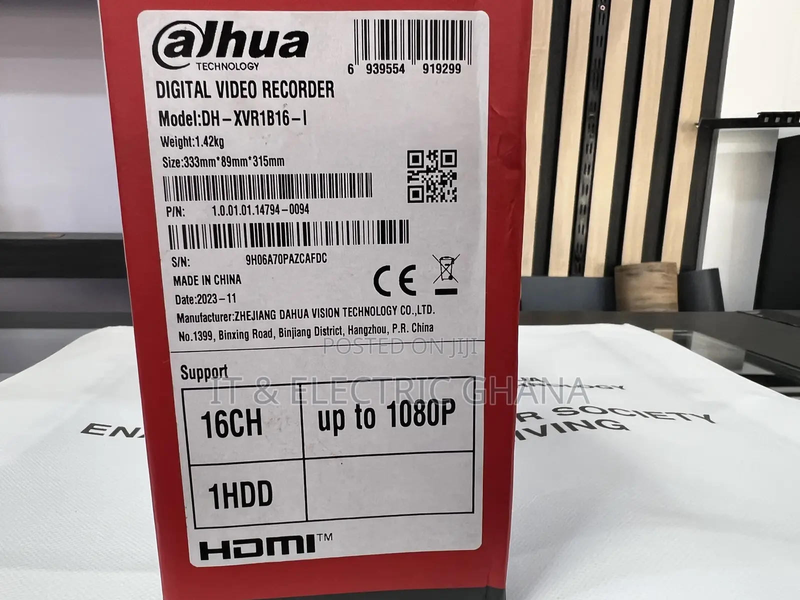 Dahua 16 Channel DVR 2mp