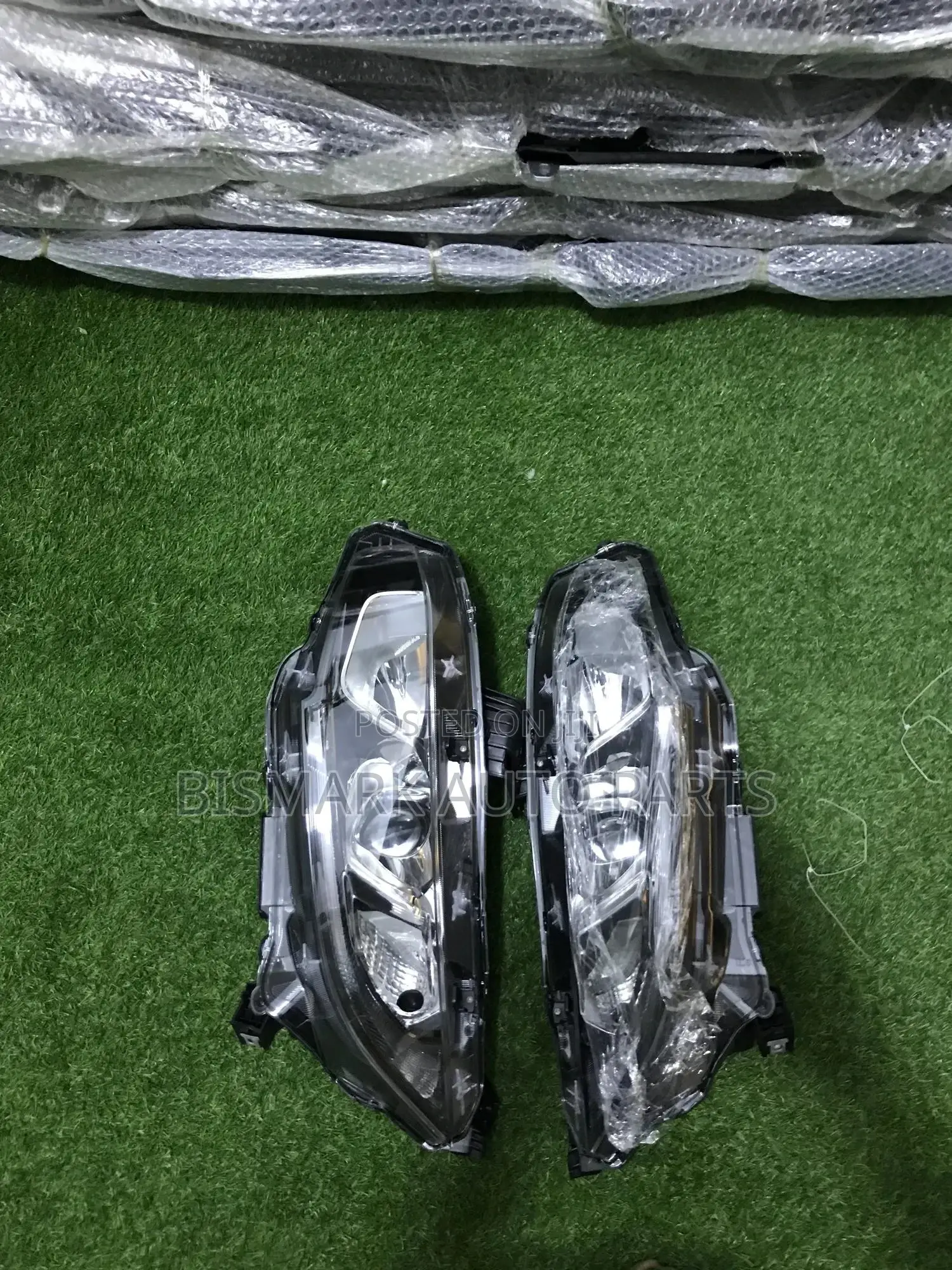 Honda Civic 2016-2017-2018-2019-2020-2021 Headlamps Half Led Pair