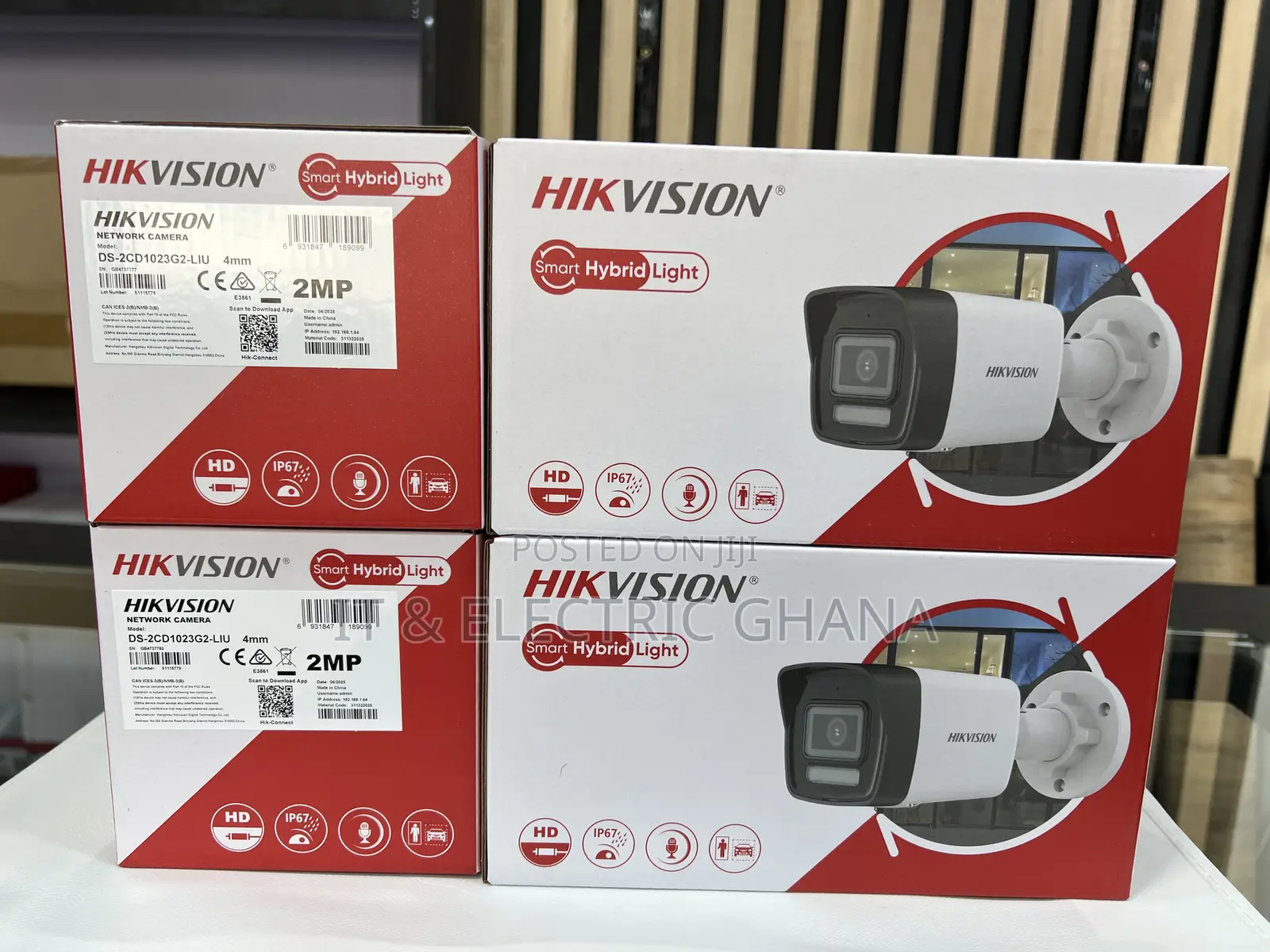 Hikvision 2mp Ip Bullet Camera With Audio