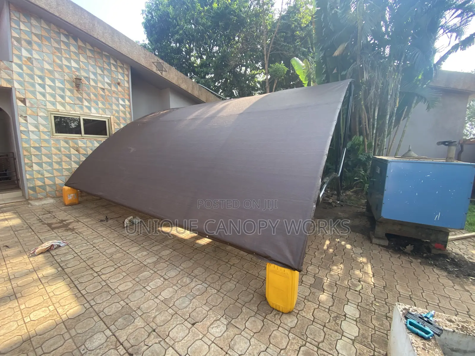 V Shape Carport