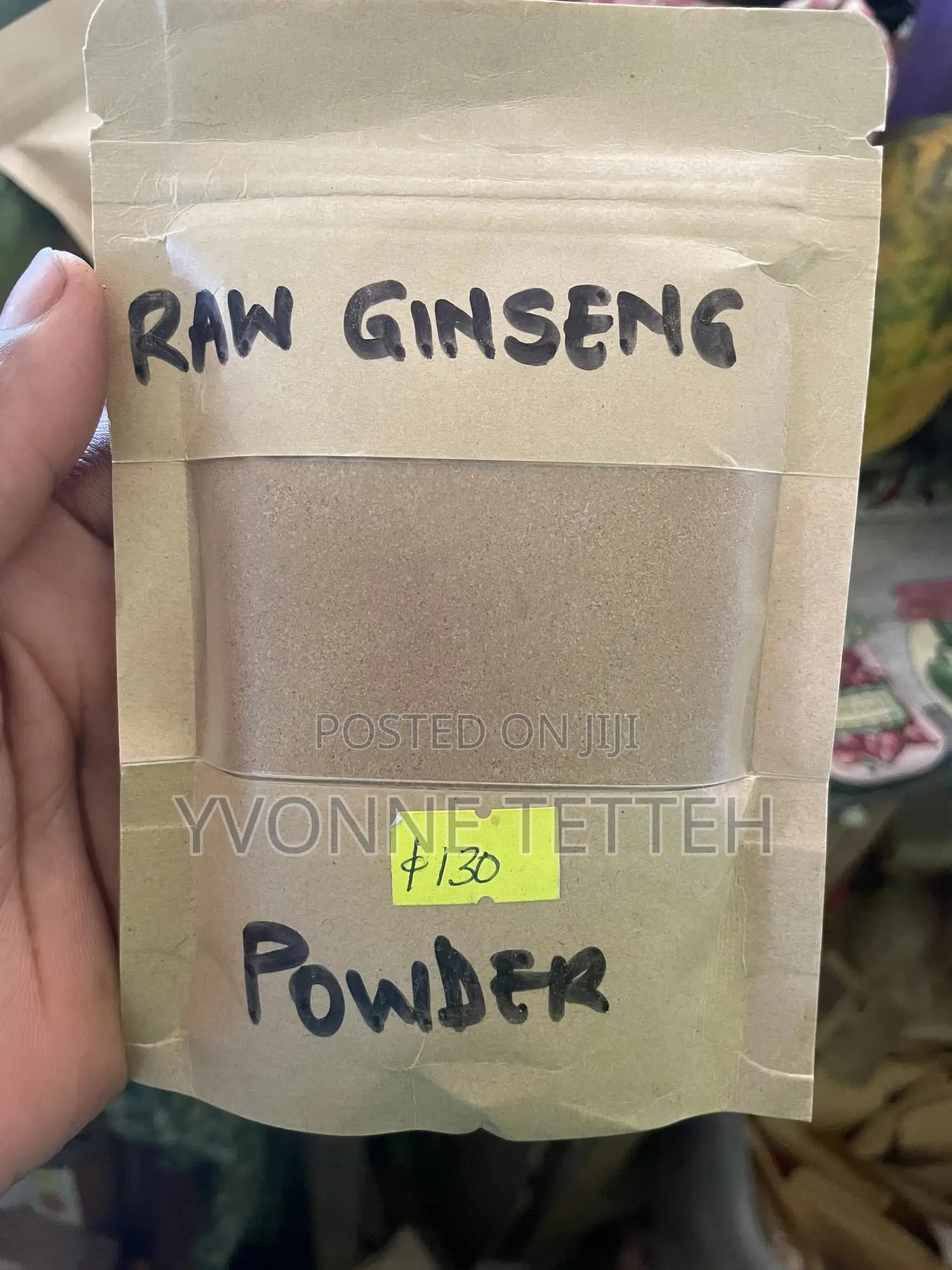 Raw Ginseng Powder 80g