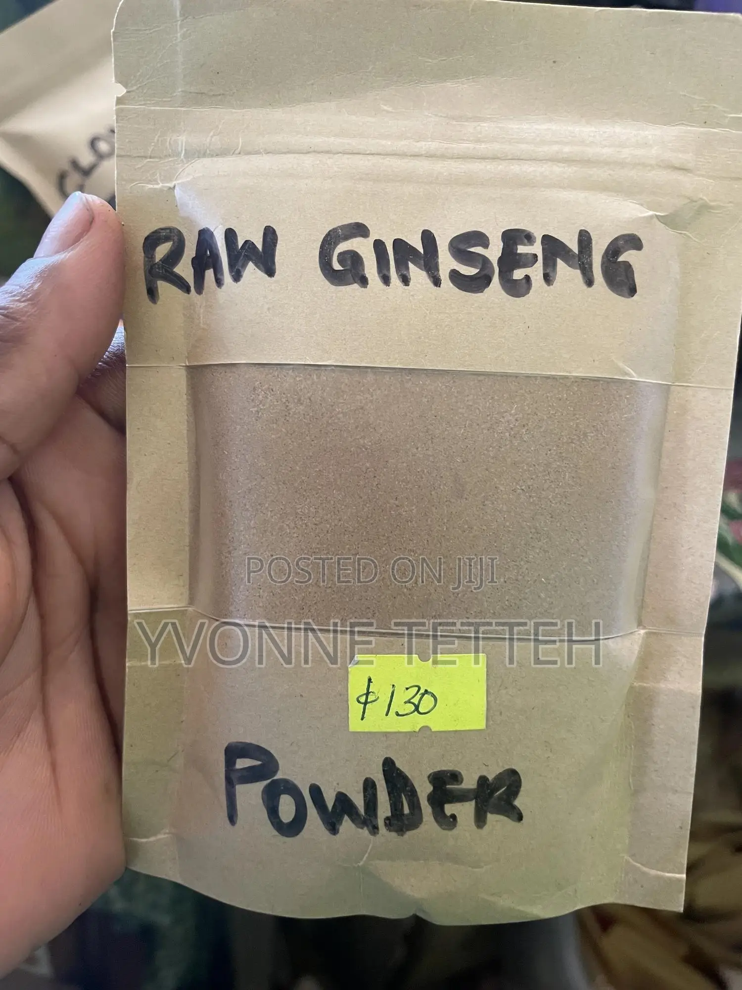 Raw Ginseng Powder 80g