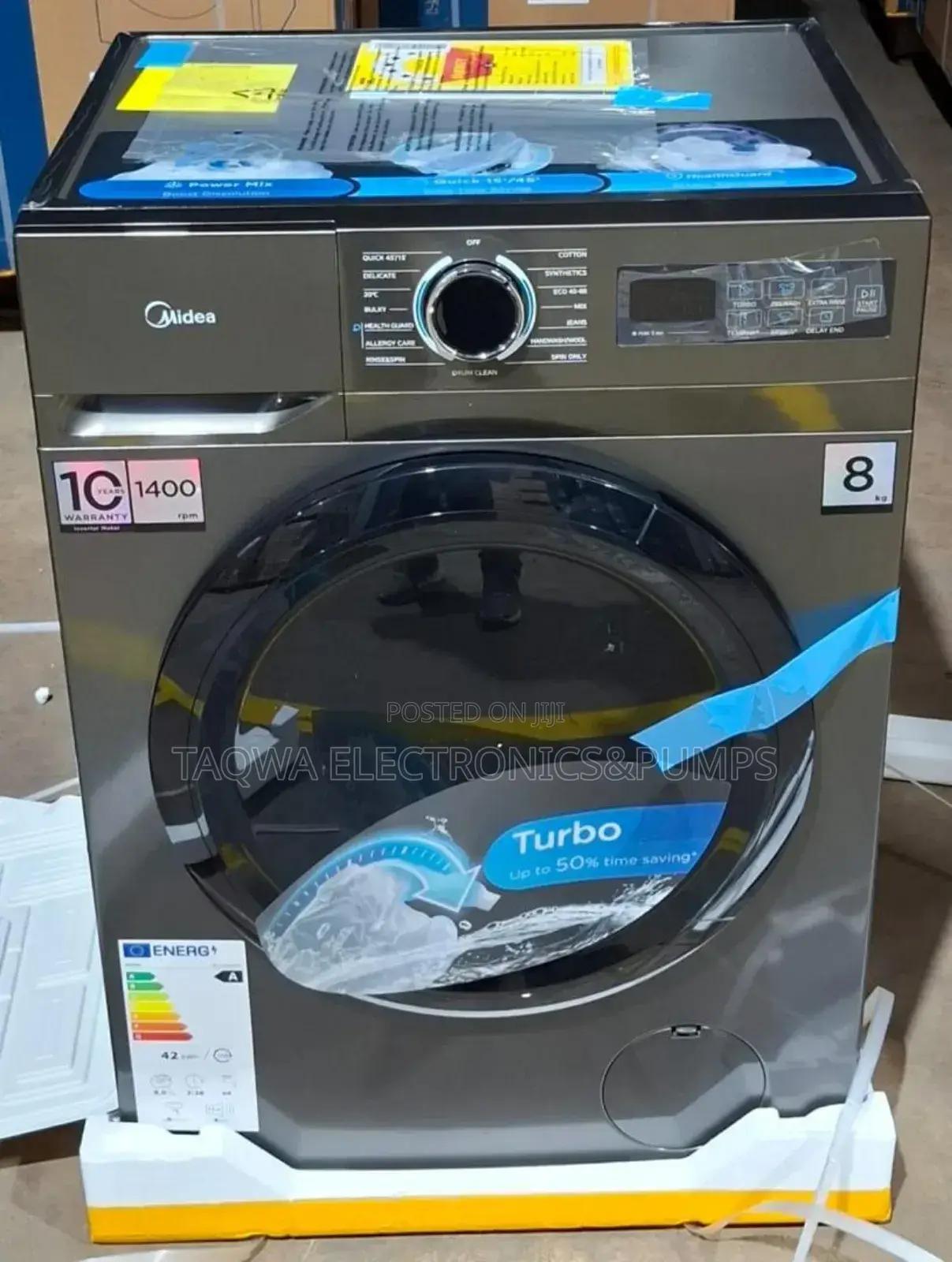 Midea 8.0kg Front Load Full Automatic Washing Machine