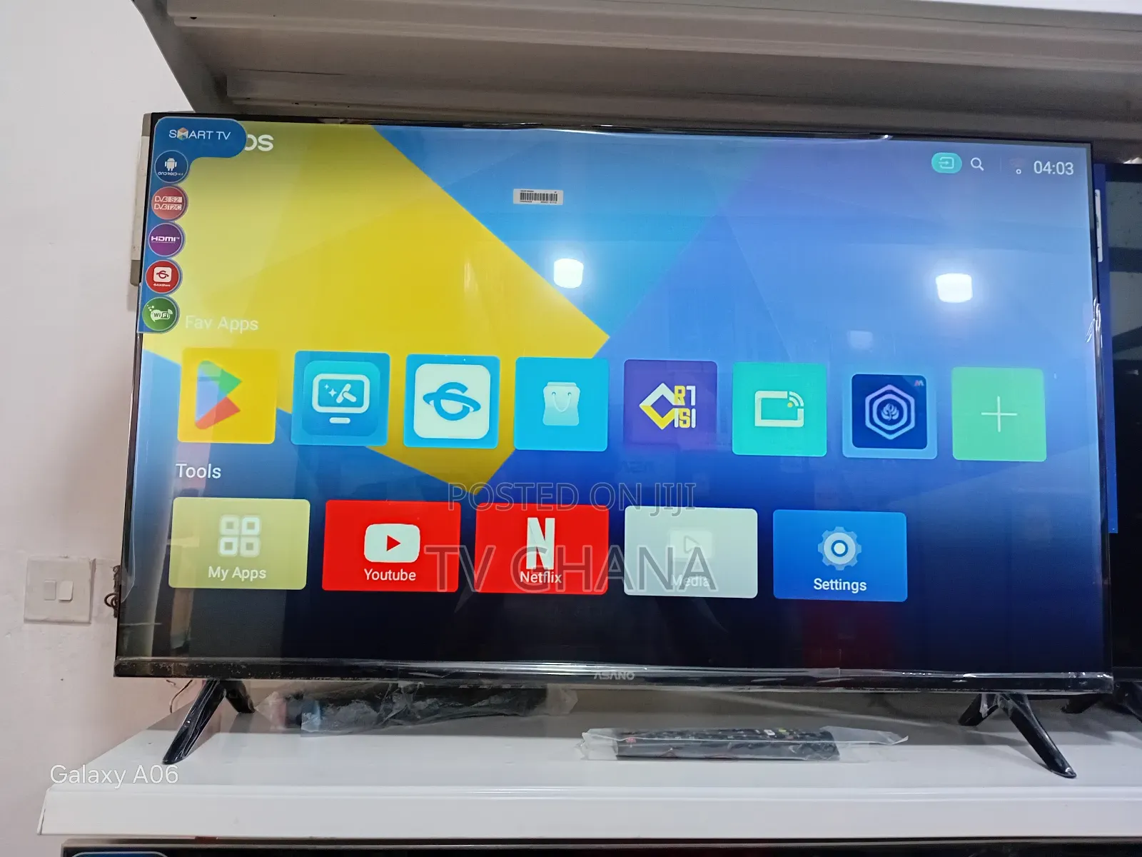 **Asano 43 Inches Smart Flat Screen – Enjoy Quality Entertainment