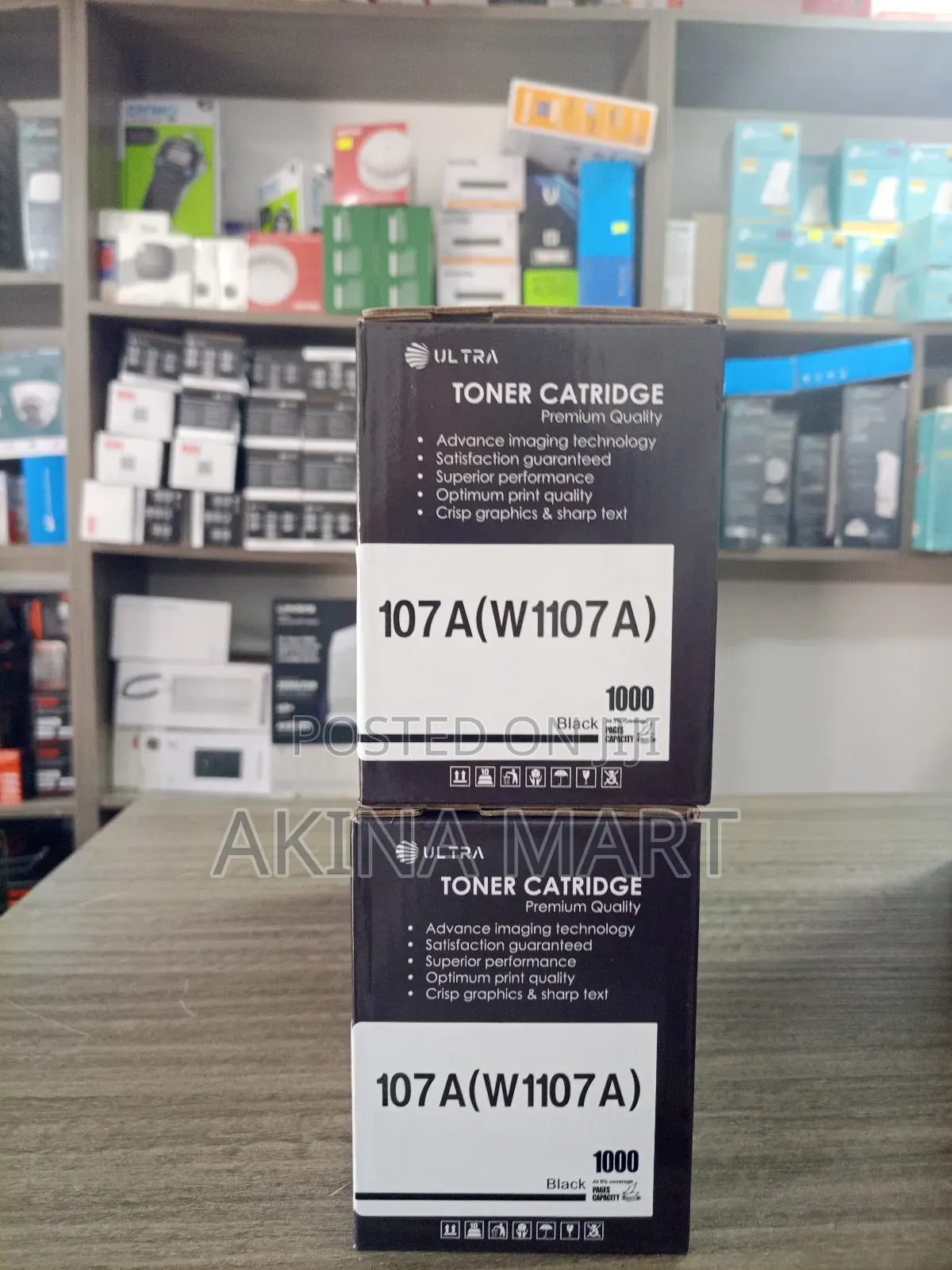 Ultra Toner Cartridge 107a Black