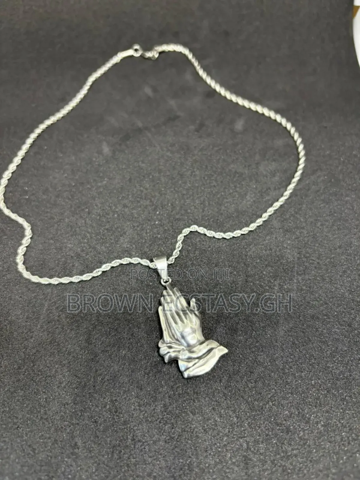 Pray Necklace ( Available in Gold or Silver Variant)
