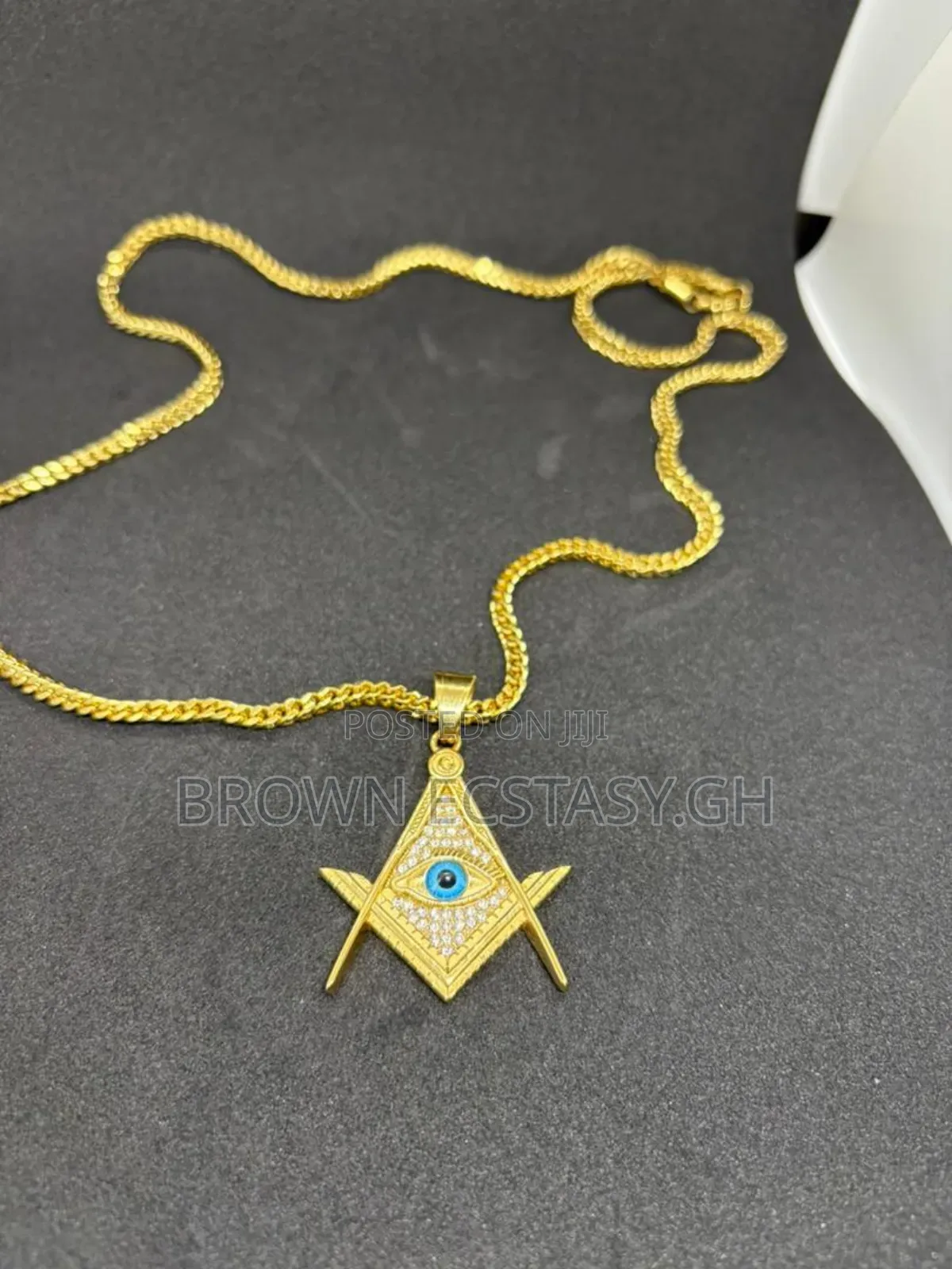 Eye of Providence Masonic Necklace