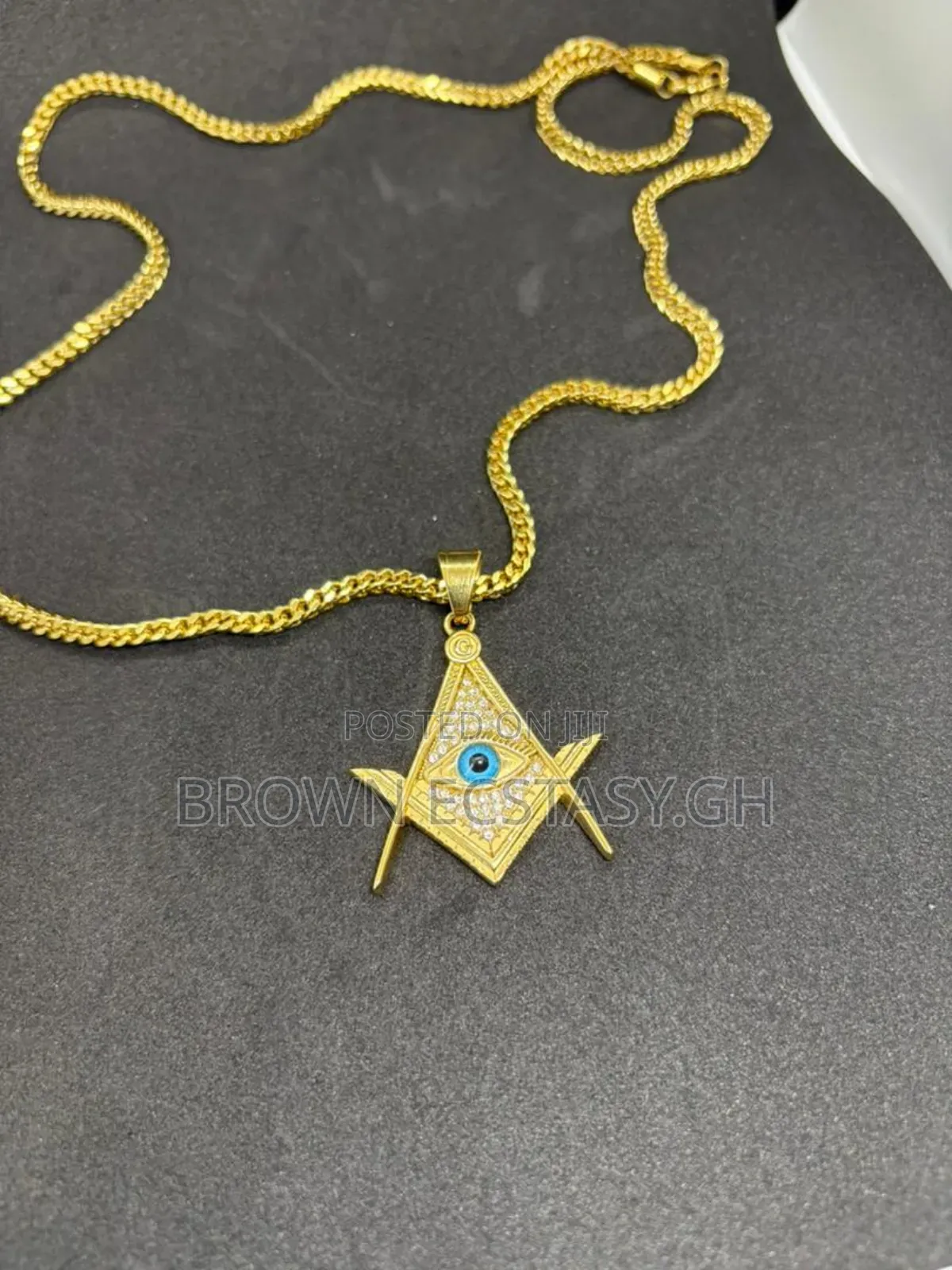 Eye of Providence Masonic Necklace