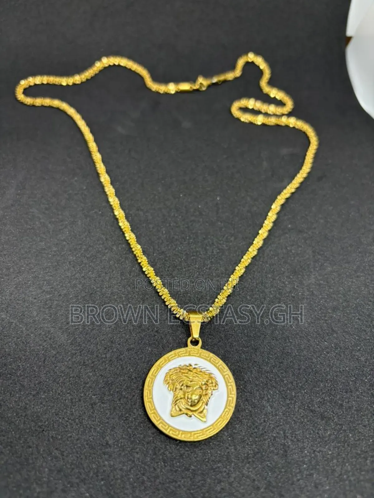 Versace White Necklace