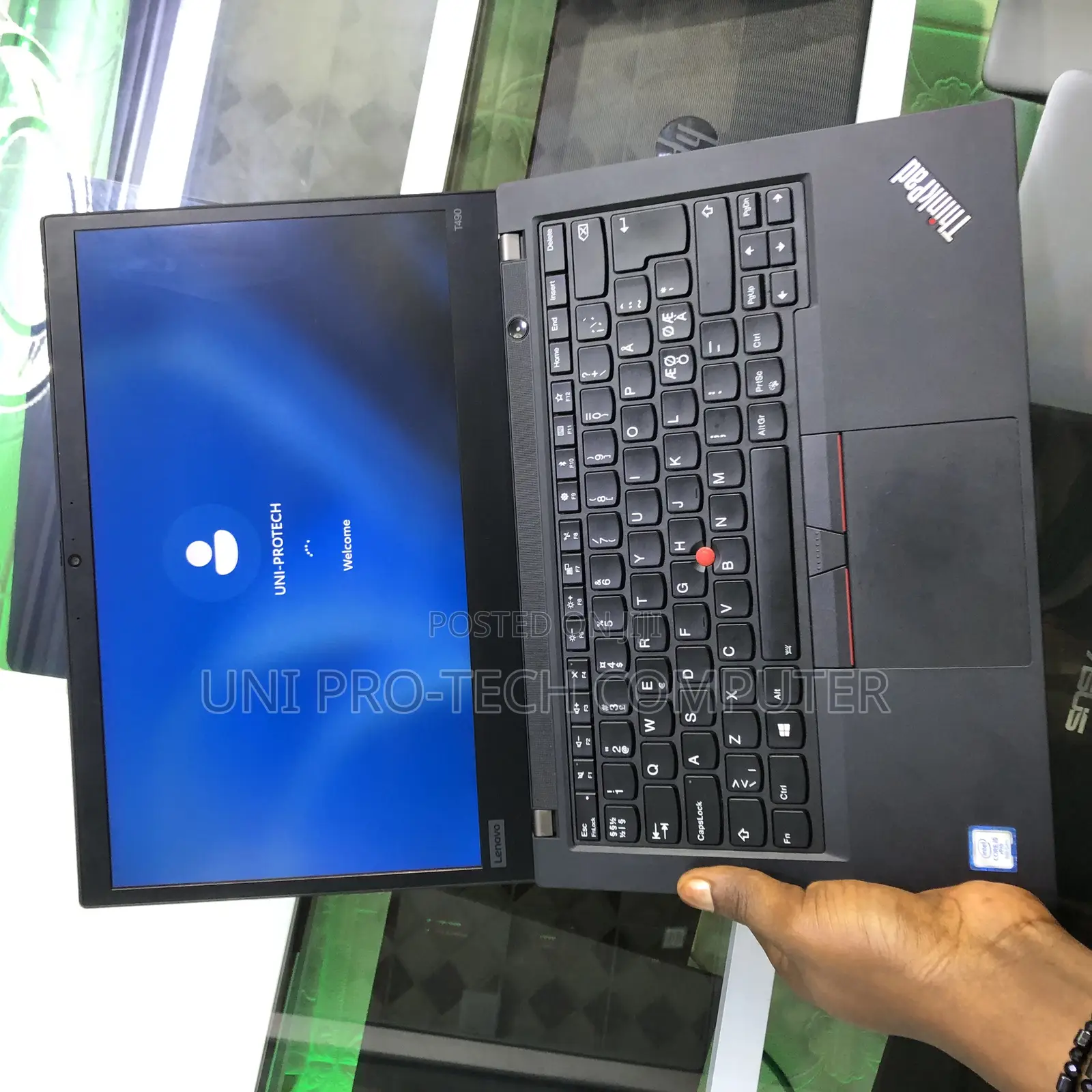 Laptop Lenovo ThinkPad T490s 16GB Intel Core i5 SSD 256GB
