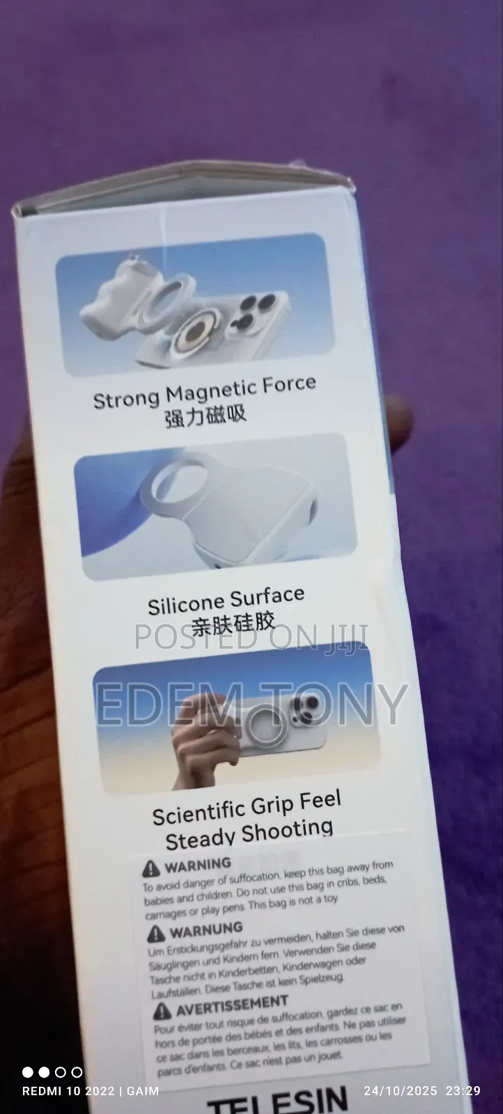 Telesin Fun Shot Magnetic Grip2
