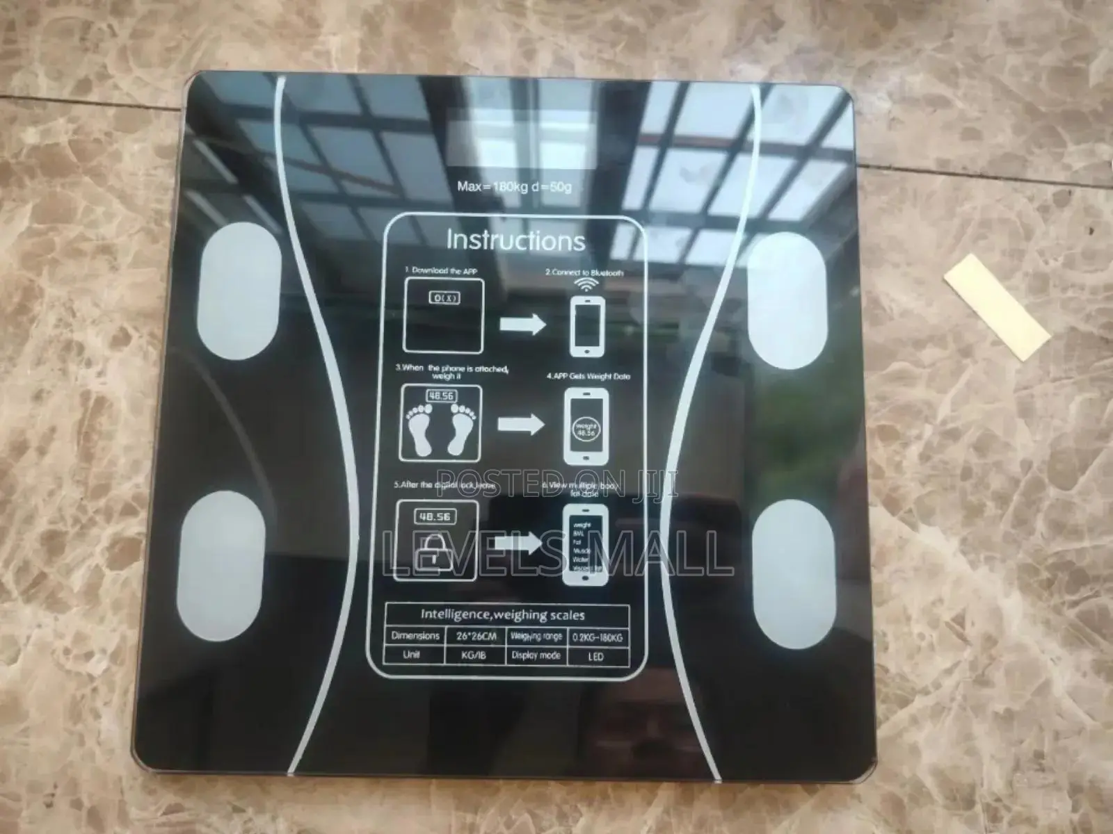 Smart Bluetooth Weighing Scale 180kg