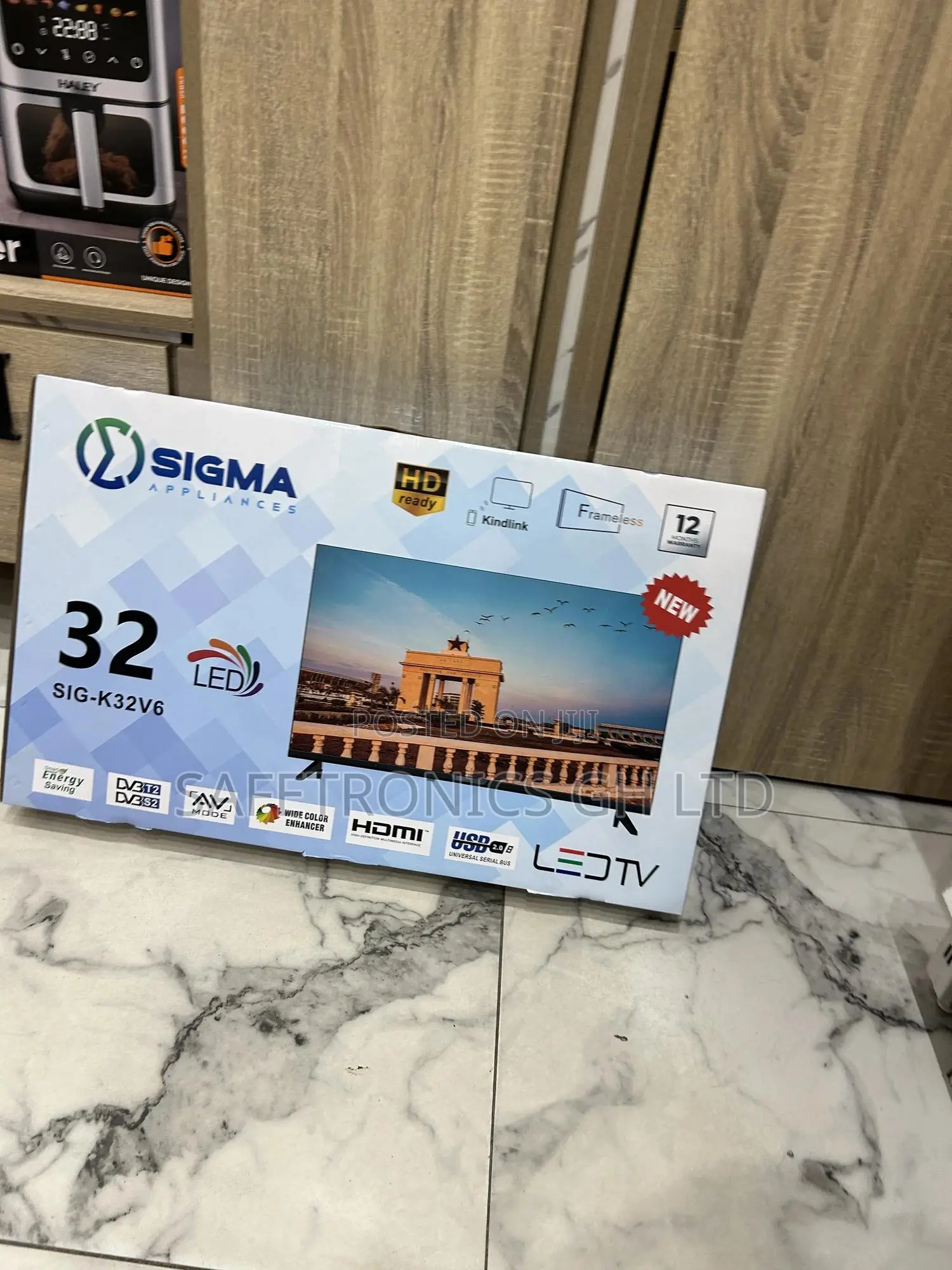 Original Bright Screen Led Hd 32 Inch Sigma (Sig-K32v6) Best Tv