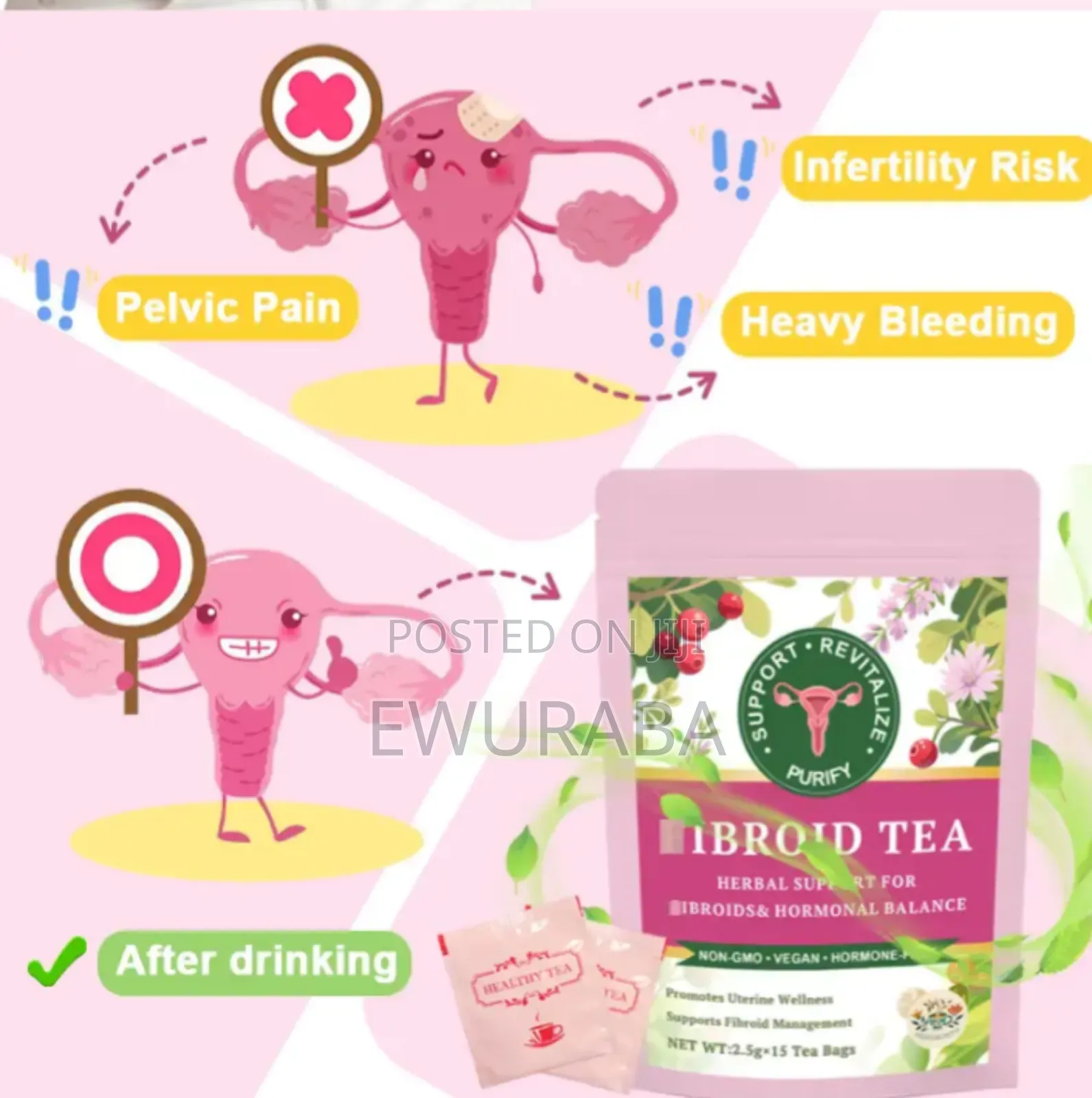 Fibroid Tea Bag