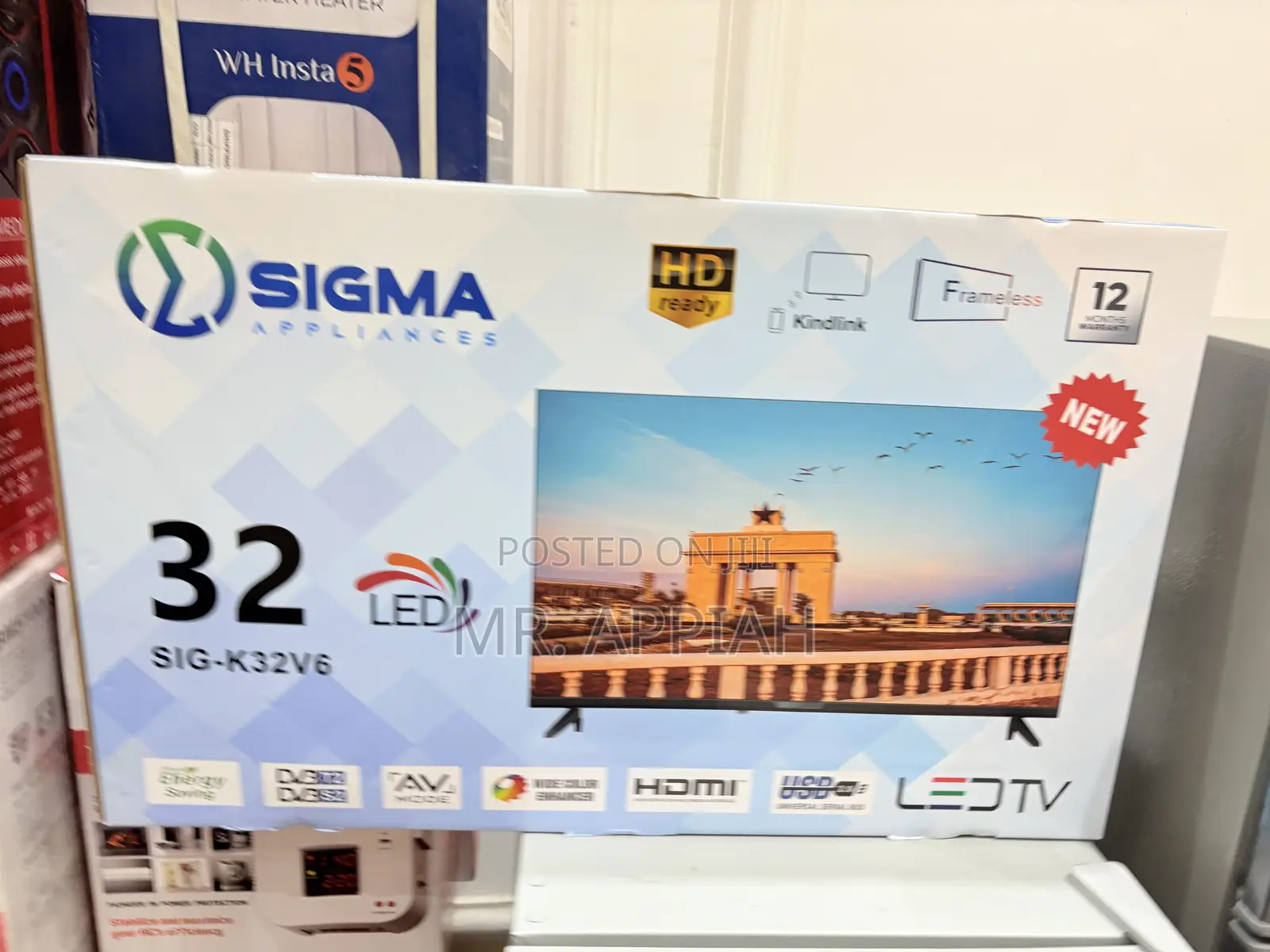 Fresh in Box Sigma 32 Inch FHD Television(Black)