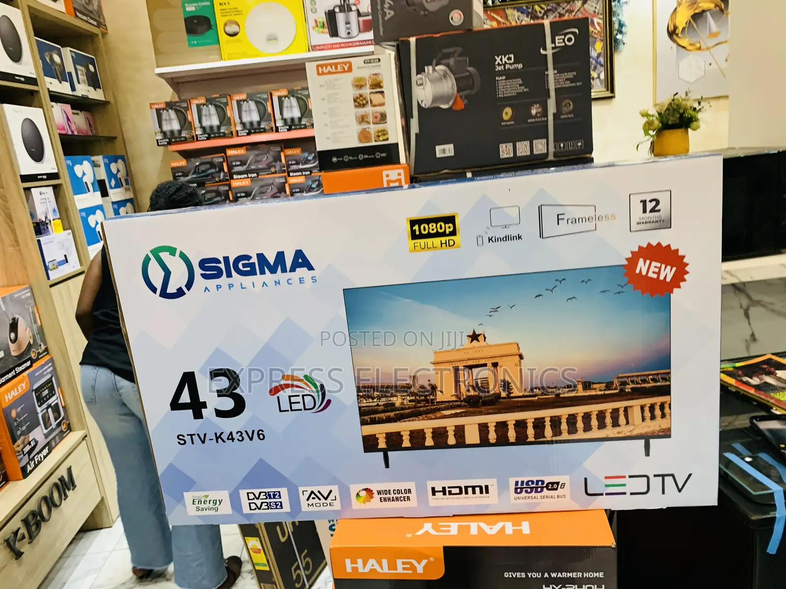 Grab the Best Tv Sigma Sig-K43v6. FHD Satellite Digital