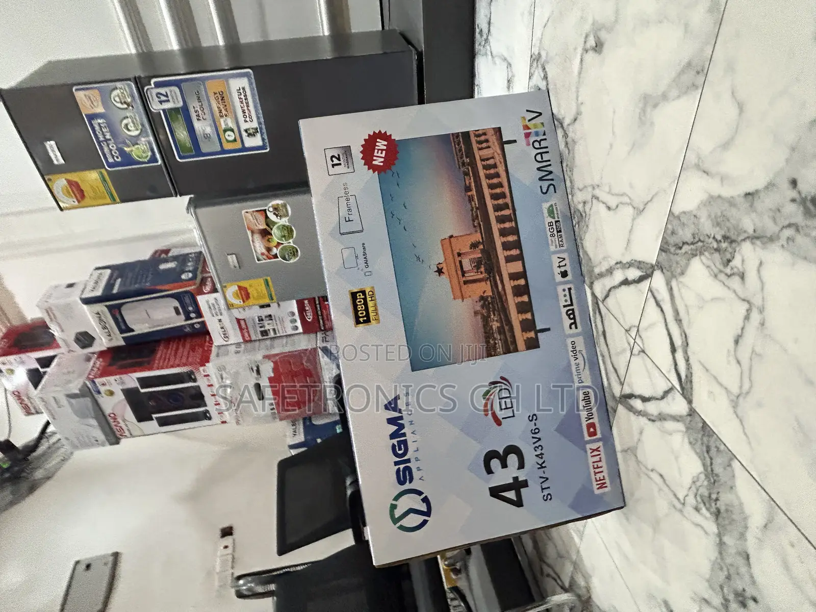 Newly Choose (Sig-K43v6-S) Sigma FHD Smart 43 Inch Led Clear Tv
