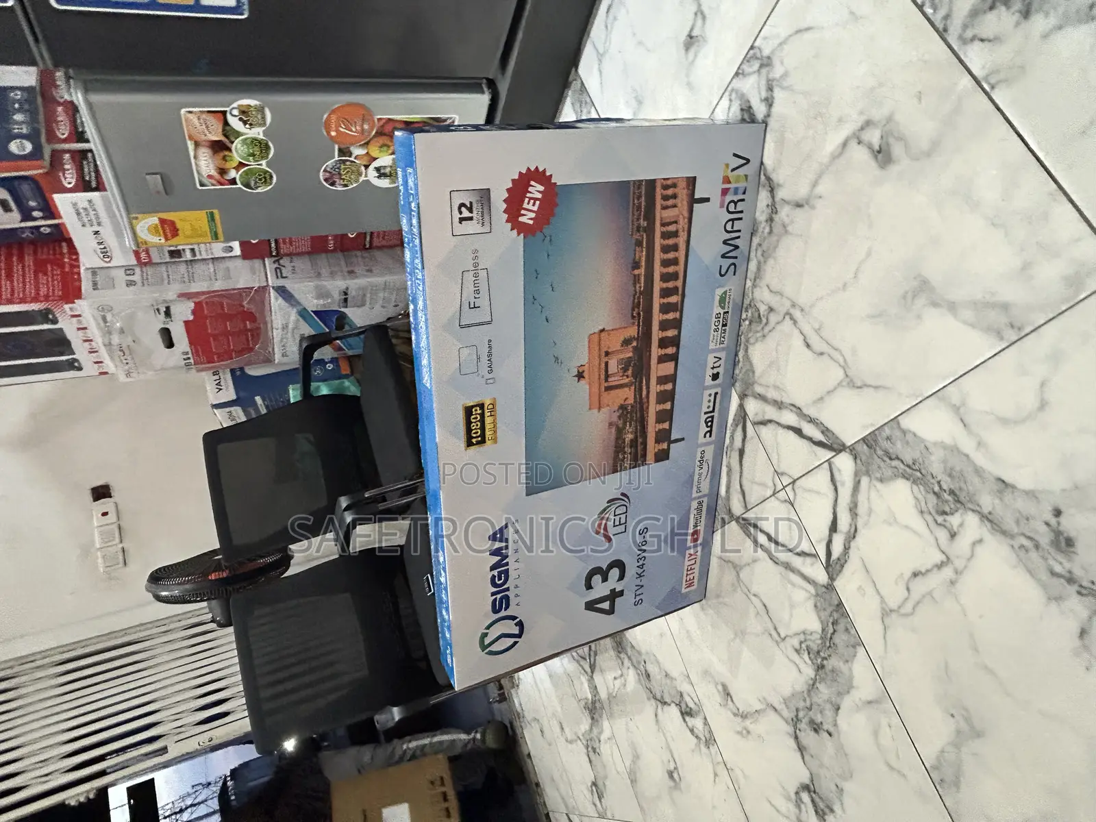 Newly Choose (Sig-K43v6-S) Sigma FHD Smart 43 Inch Led Clear Tv