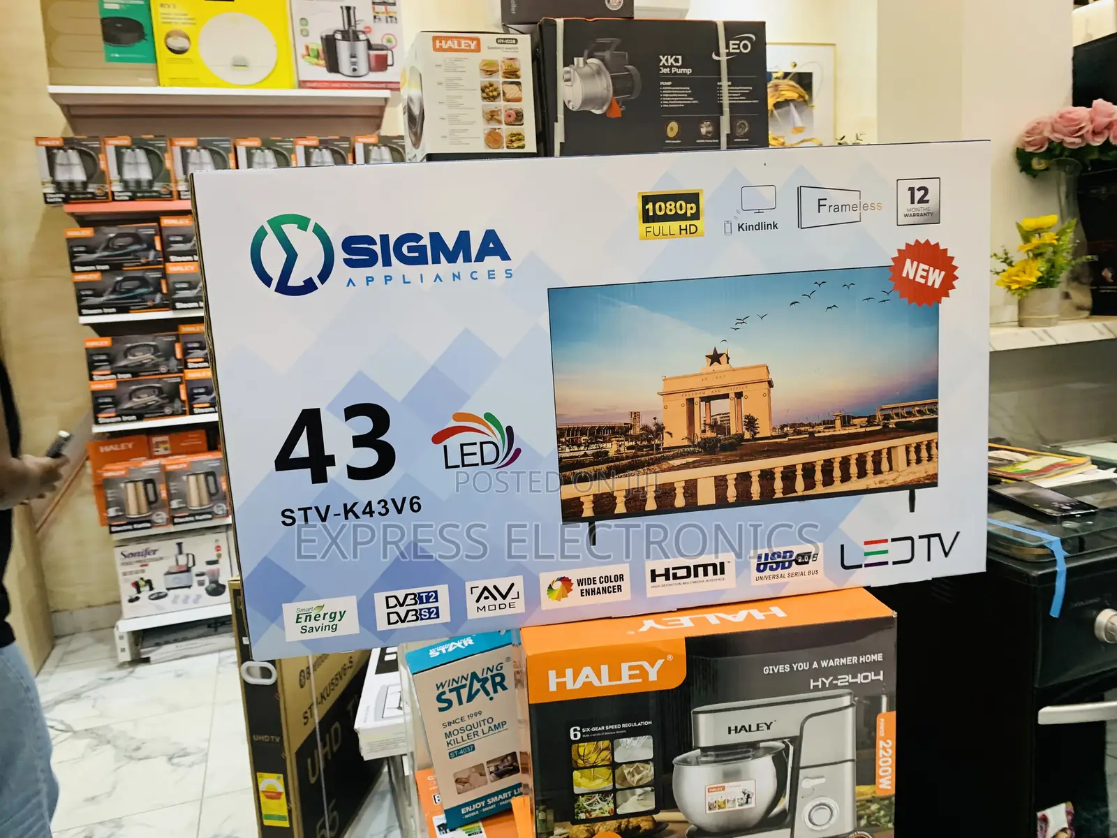 Shop From the Best Sig-K43v6. FHD Satellite 43” Digital Tv