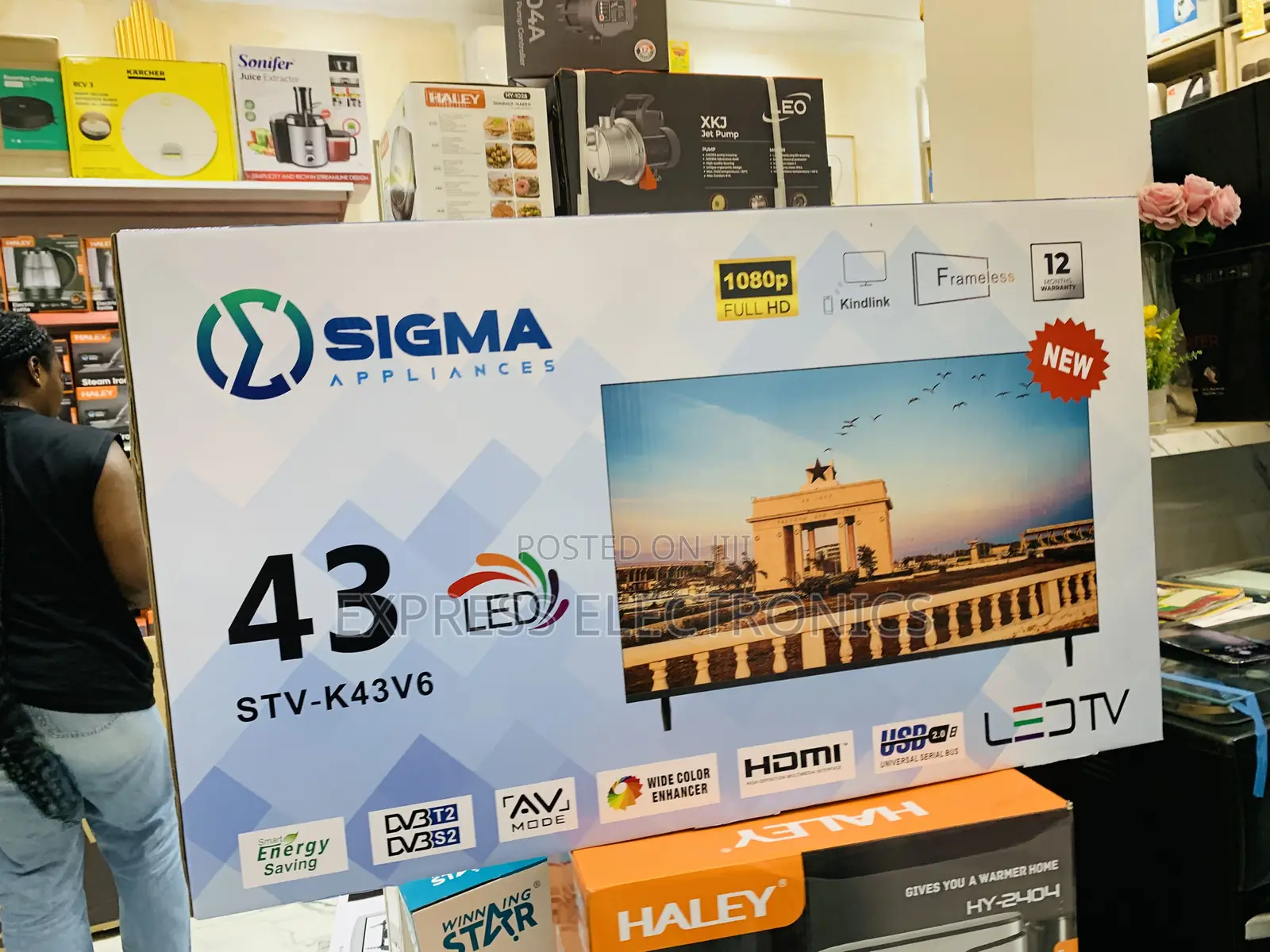 Shop From the Best Sig-K43v6. FHD Satellite 43” Digital Tv