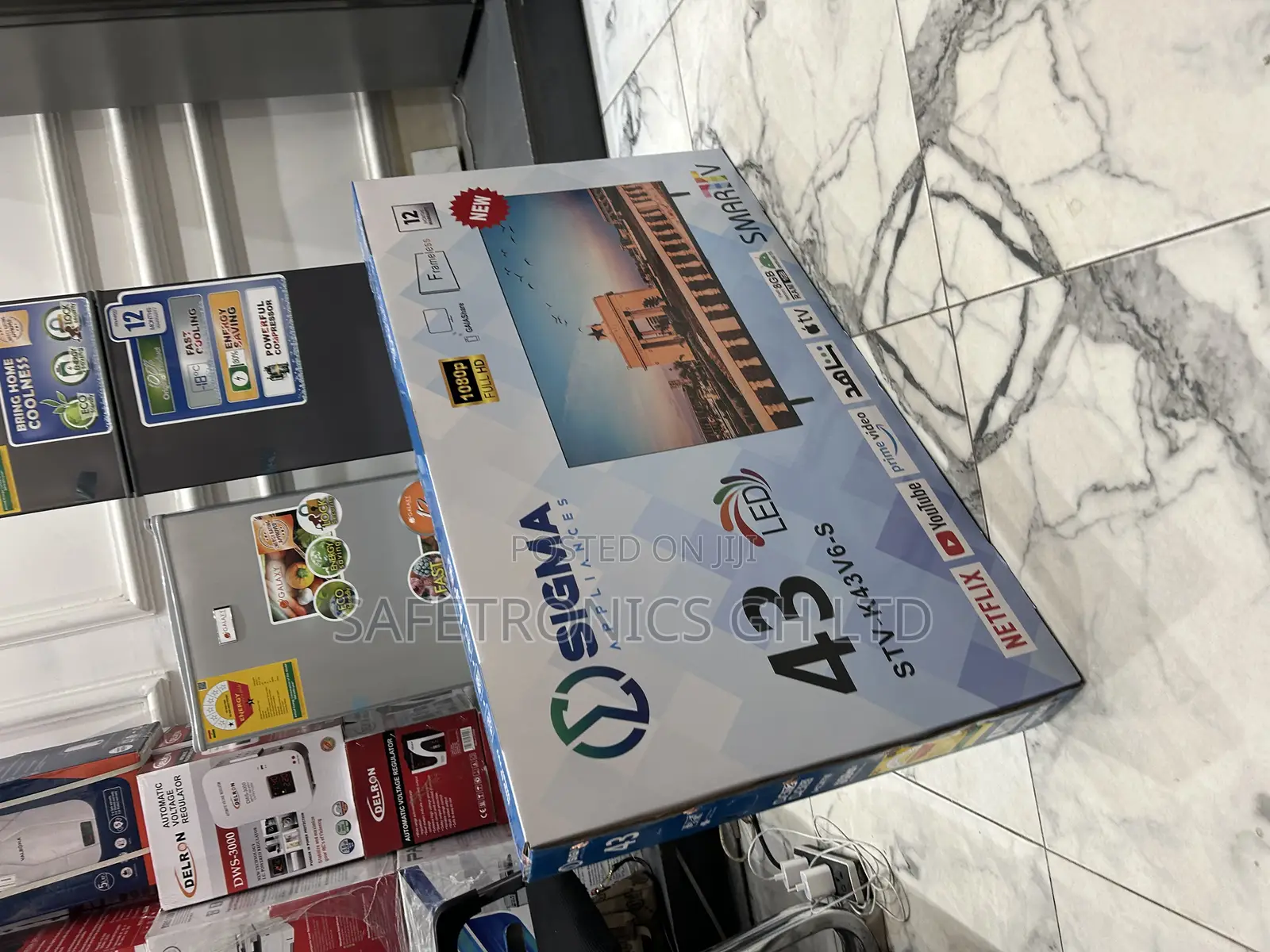 Purchase Smart Digital 43 Inch Sigma (Sig-K43v6-S) FHD Led Clear Tv