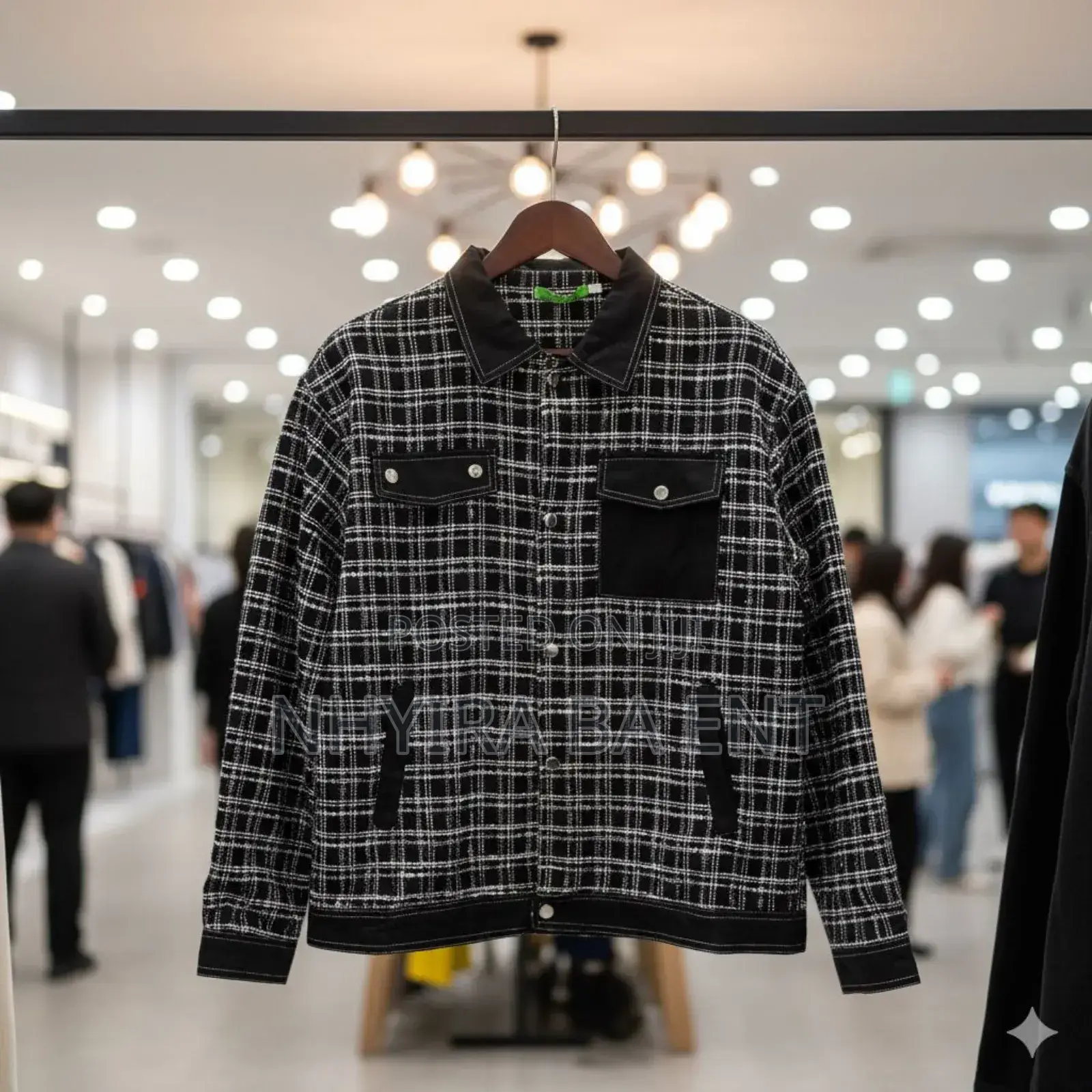 Original Men Check, Jacket, Hoodie Shirt