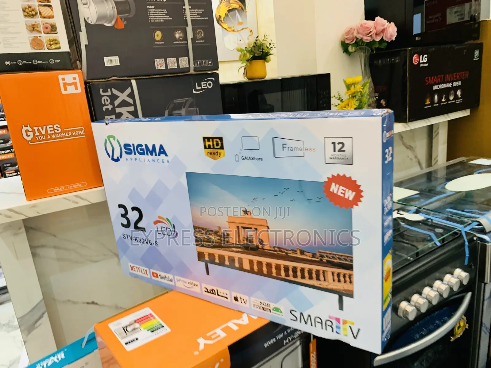 Text Us for Your Slim FHD Satellite Sig-K32v6-S 32”