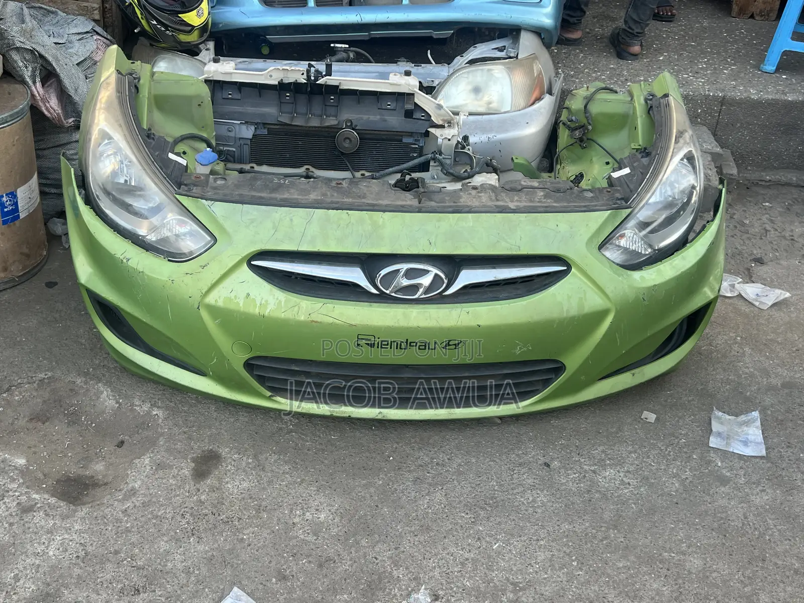 2012 Hyundai Accent Front Cut Complete Available