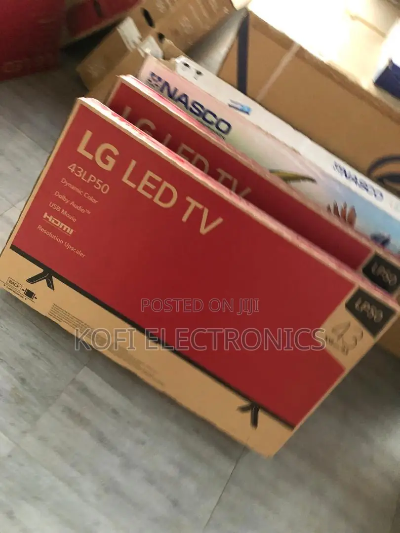 Lg Led Tv 43” Vibrant Display With Hdmi Support