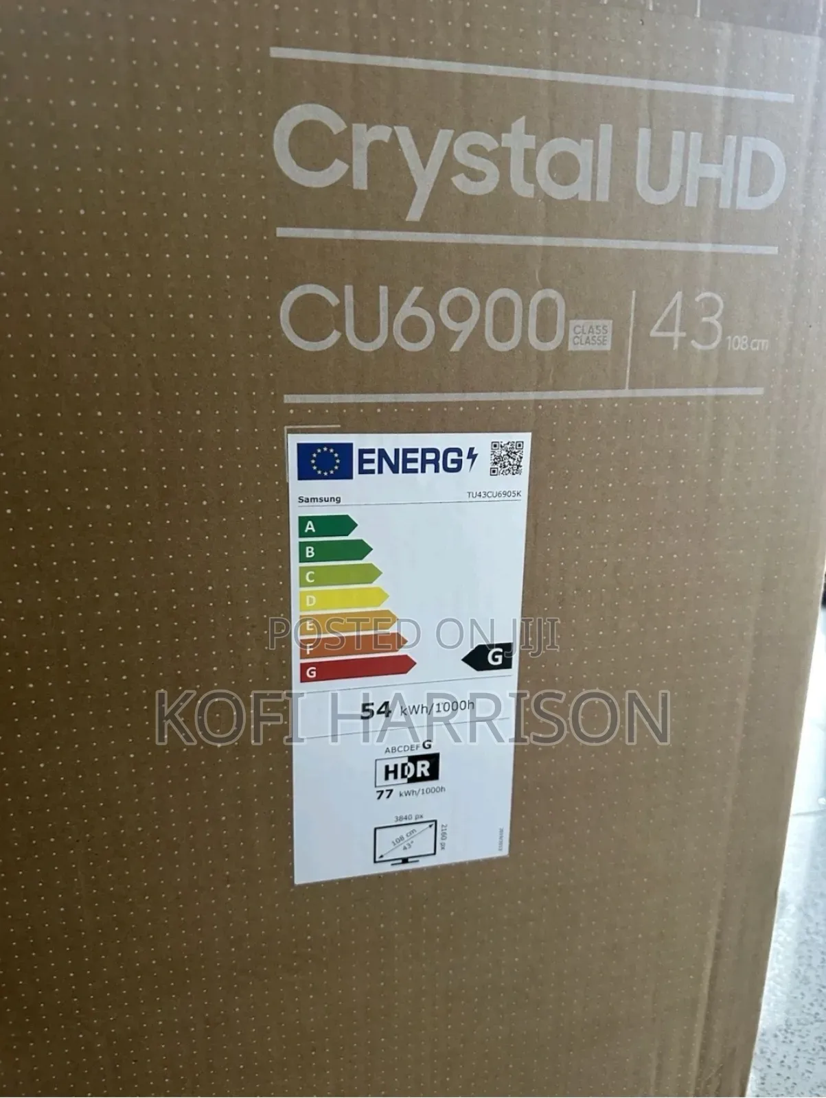 Samsung 43'' Crystal Uhd Cu6900 TV