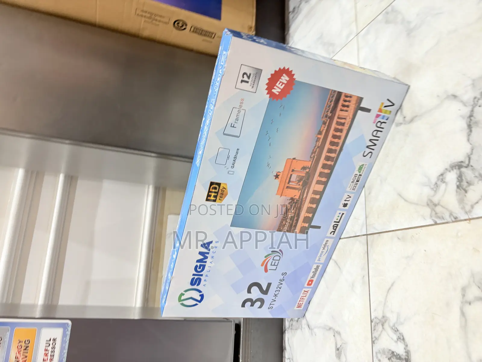 Brand New Sigma Sig-K32v6-S 32 Inch Full Hd Smart Android Television.