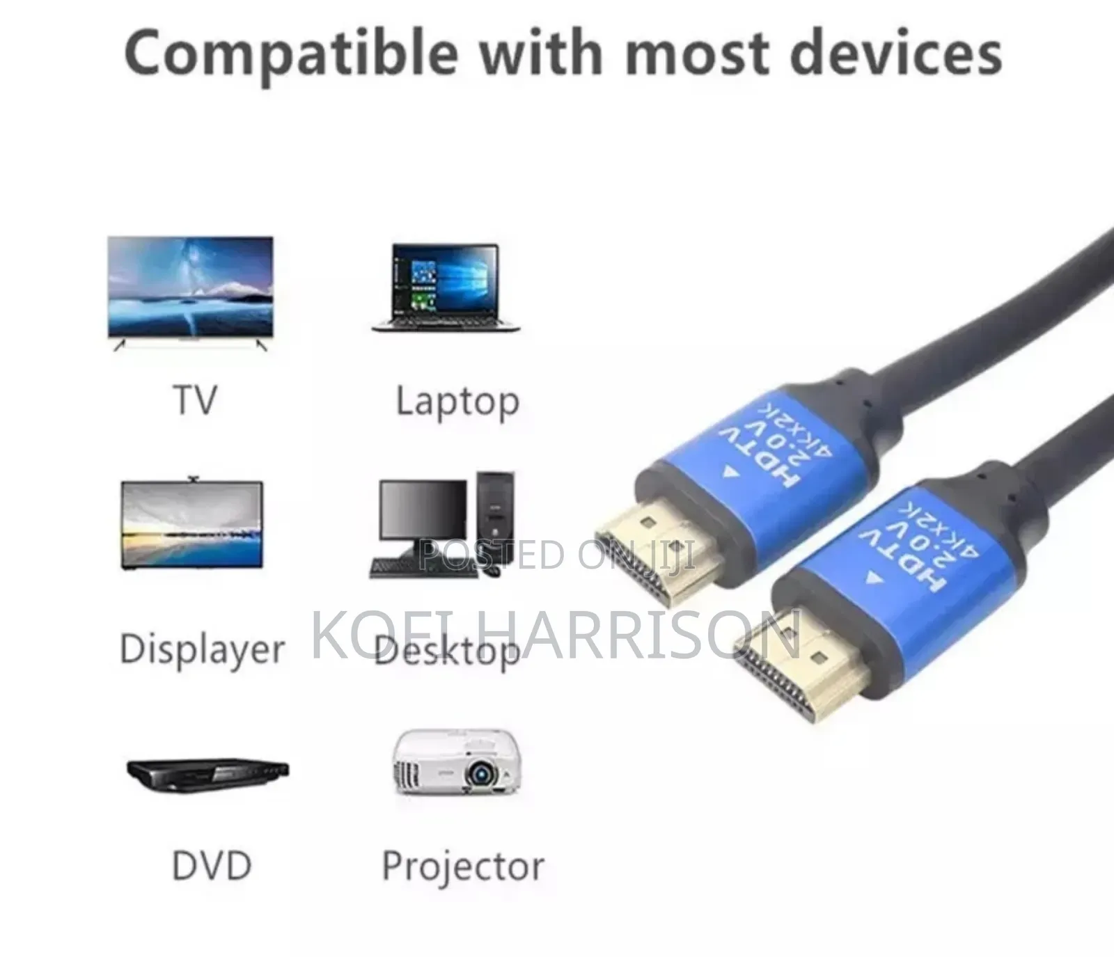 Hdmi 2.0 High Speed Cable