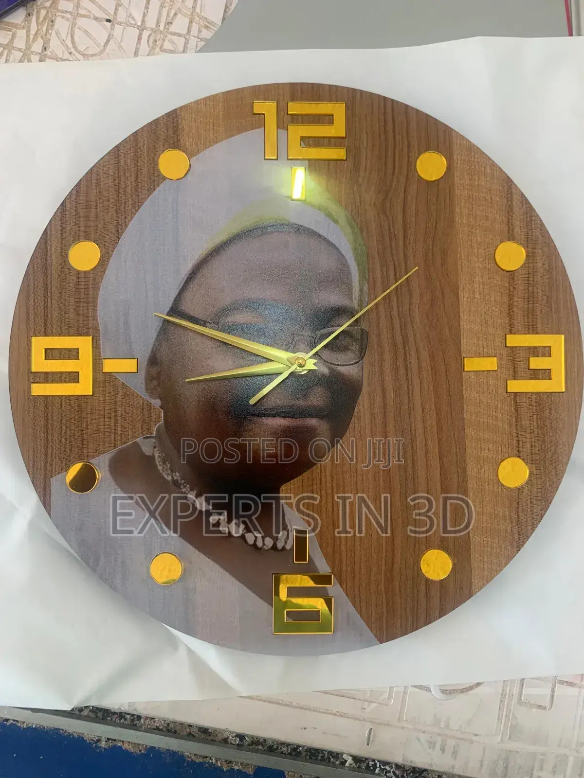 Wooden Custom Clock,