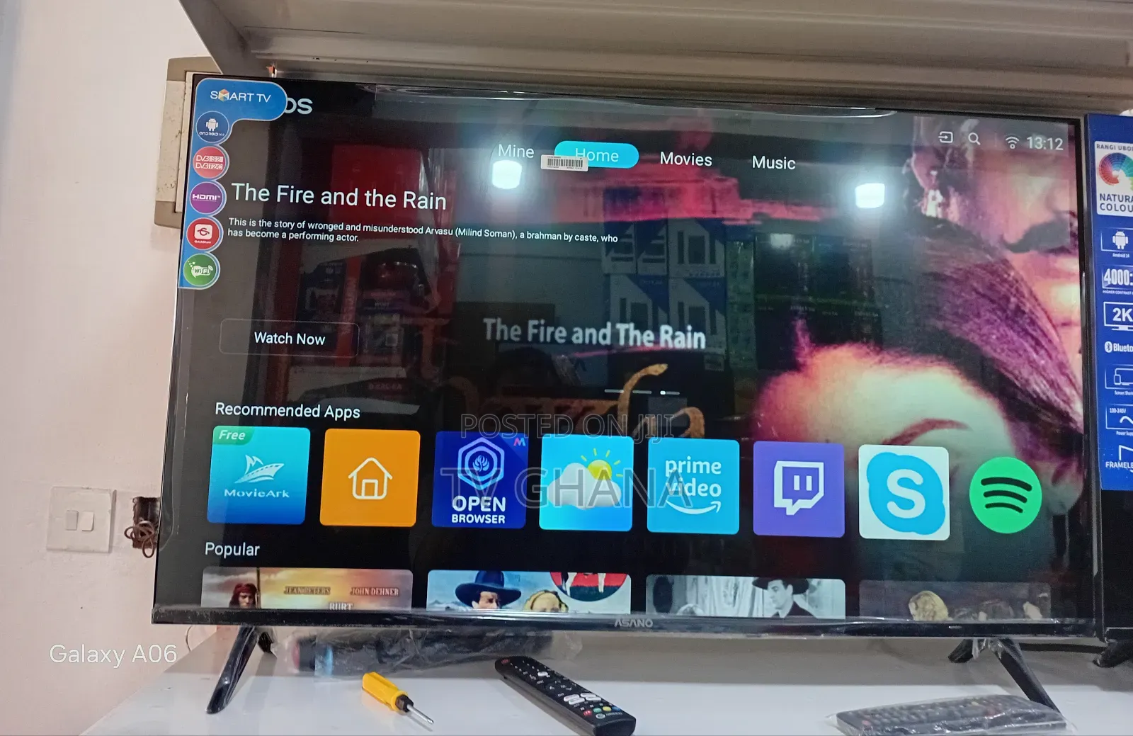 Asano 43 Inches Smart Led Tv – Brilliant Picture, Smart Apps