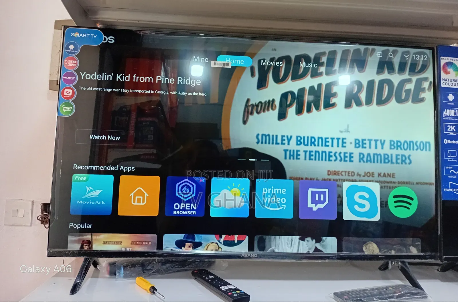 Asano 43 Inches Smart Led Tv – Brilliant Picture, Smart Apps