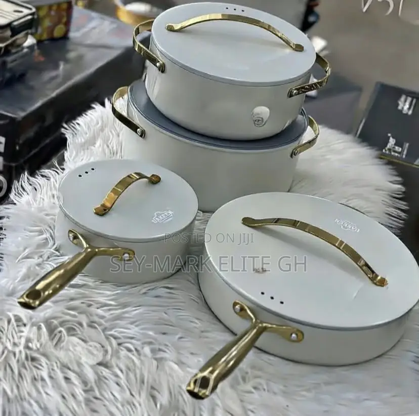 4 Set Quality Uakeen Ceramic Cookware Set