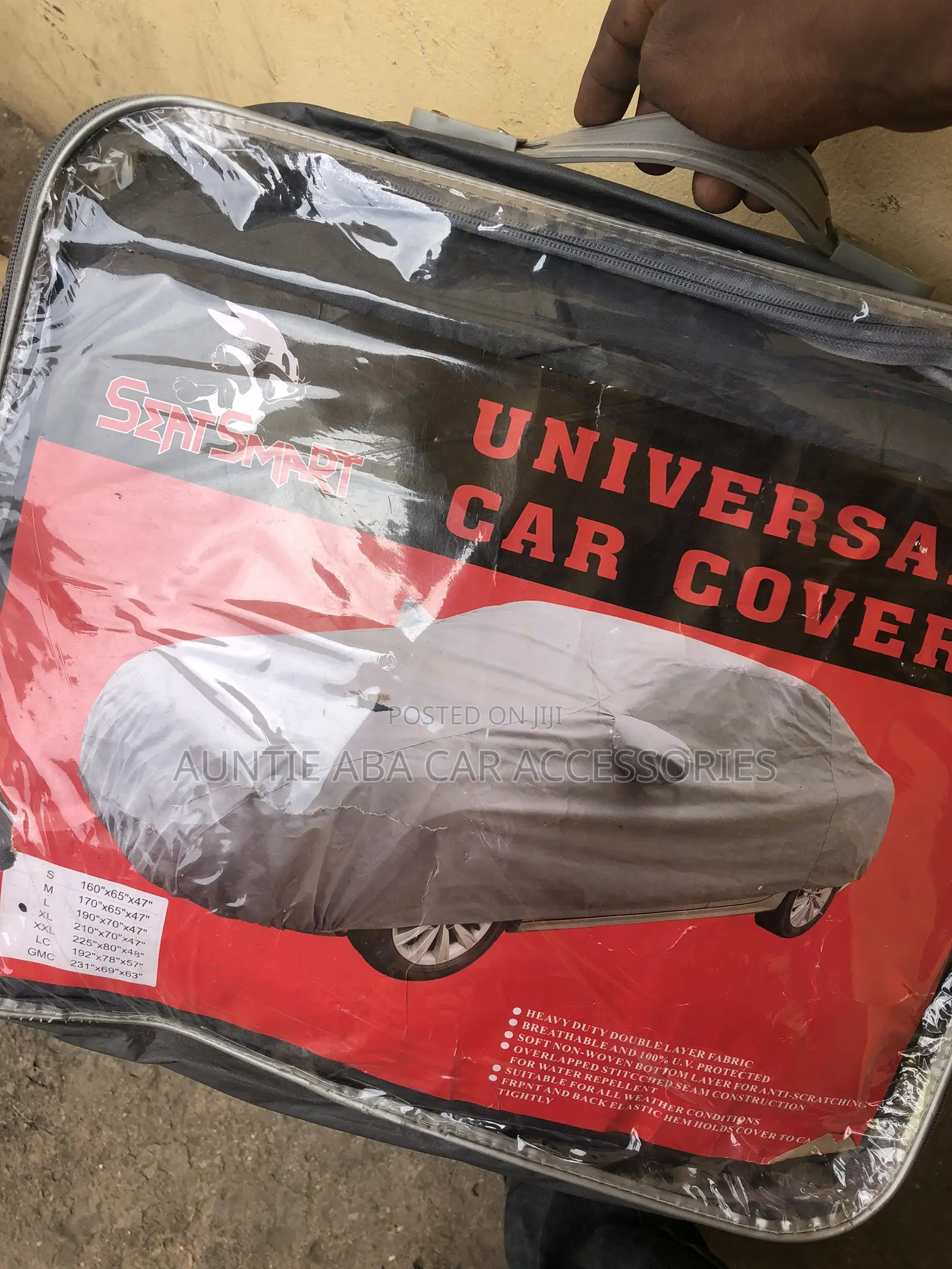 Water/Sun-Resistant Car Body Cover