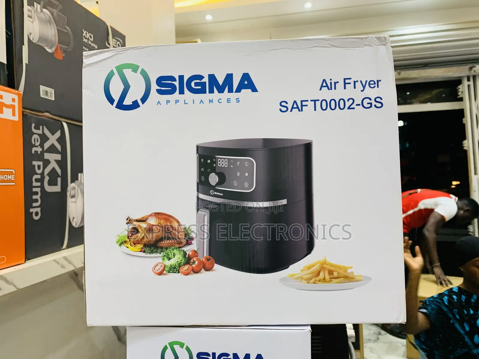 Air Fryer Saft0002-Gs. Sigma