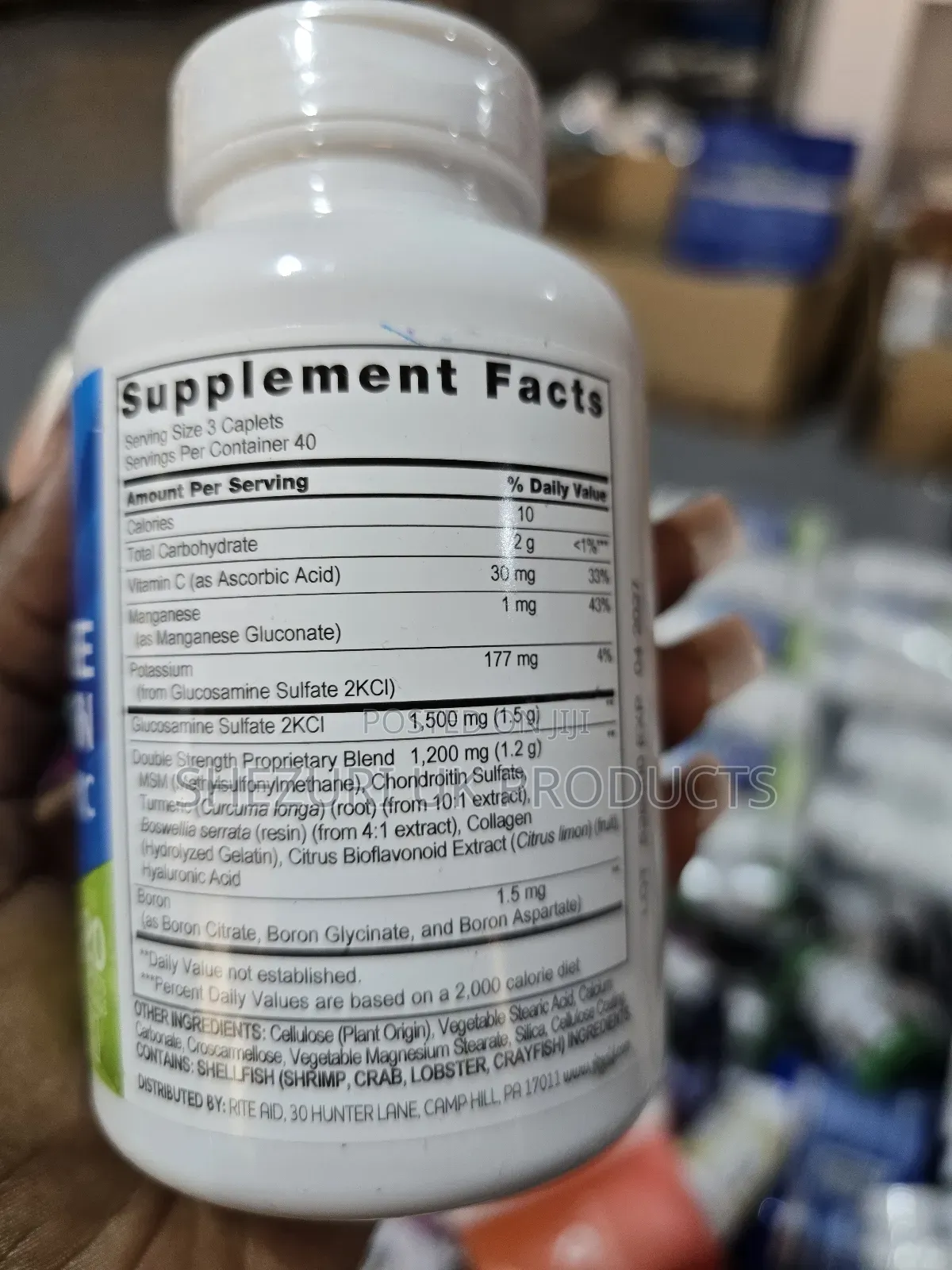 Glucosamine + Chondroitin, Msm, Turmeric
