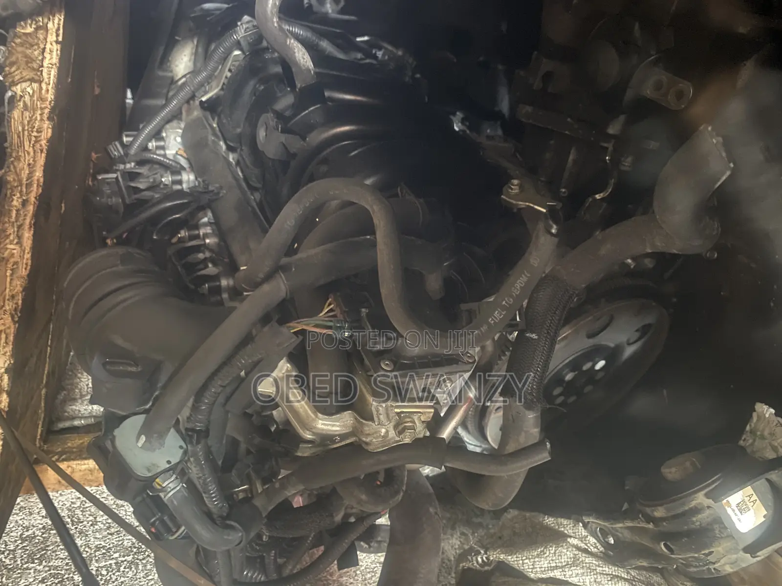 2012 Toyota Vitz Complete Engine With Automatic Gear Box