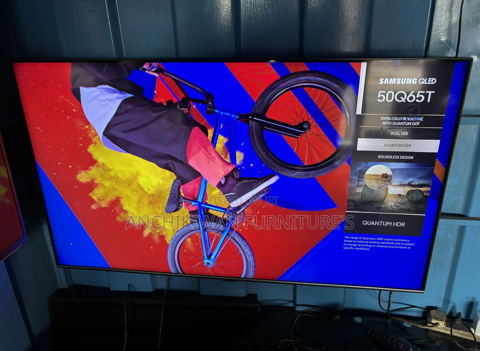 Qled Samsung 50 Inches ( Delivery Before Payment)