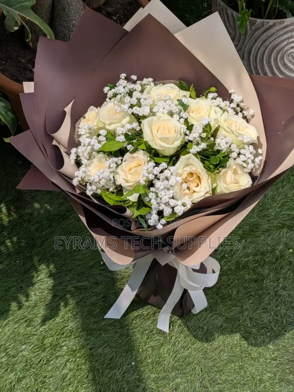 White Roses Bouquet