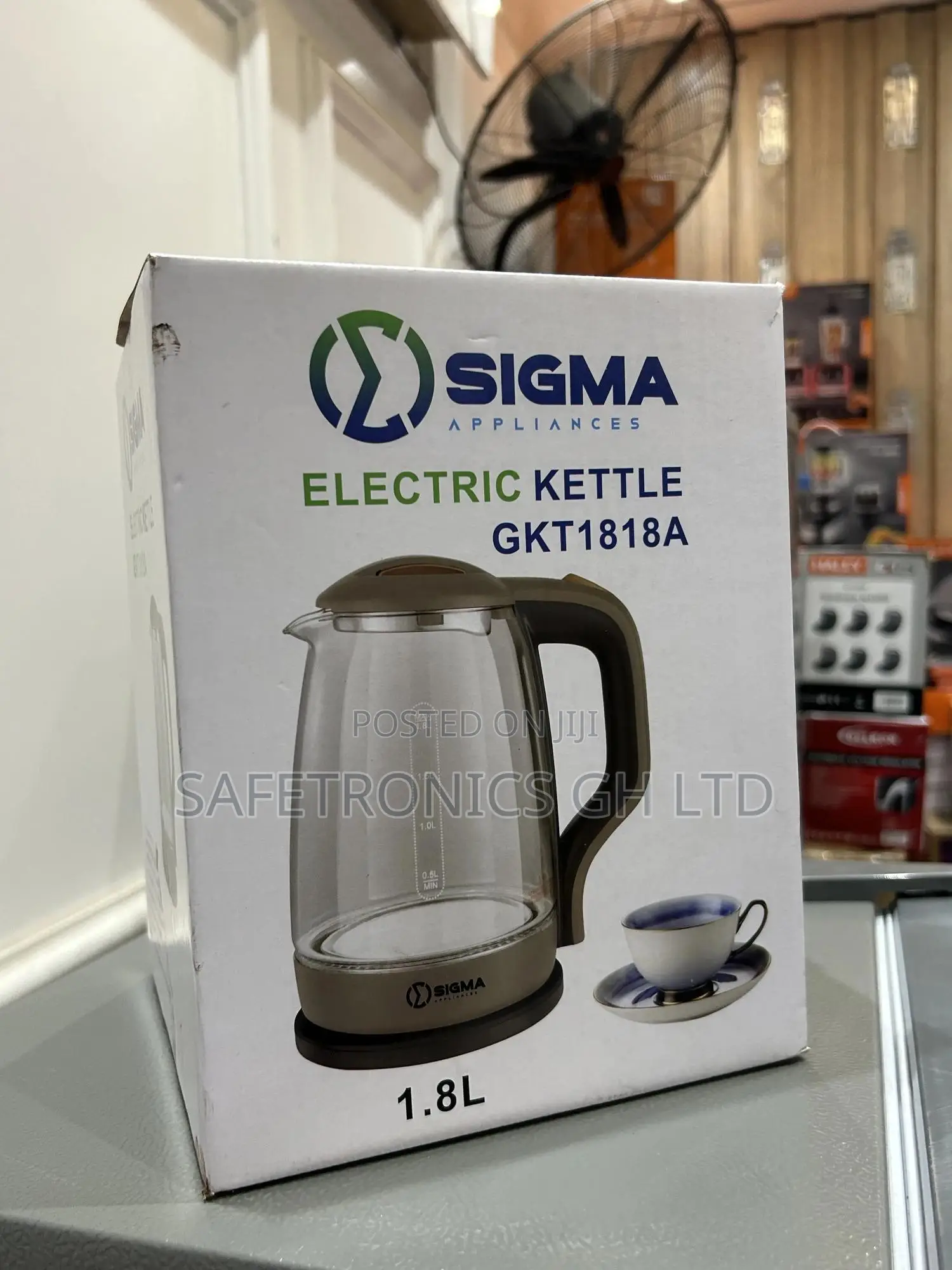 Modest Lasting 1.8 Liters Gkt1818a Sigma Water Electric Kettle