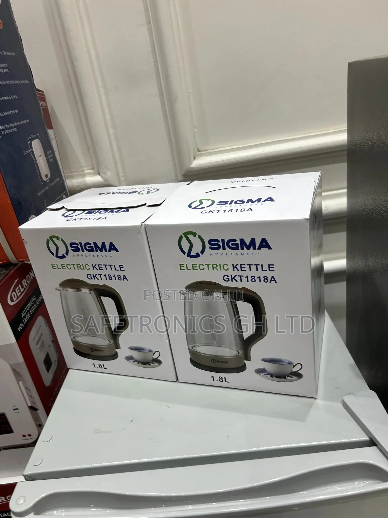 Purchase Sigma Transparent Electric Gkt18181a Water Kettle 1.8 L