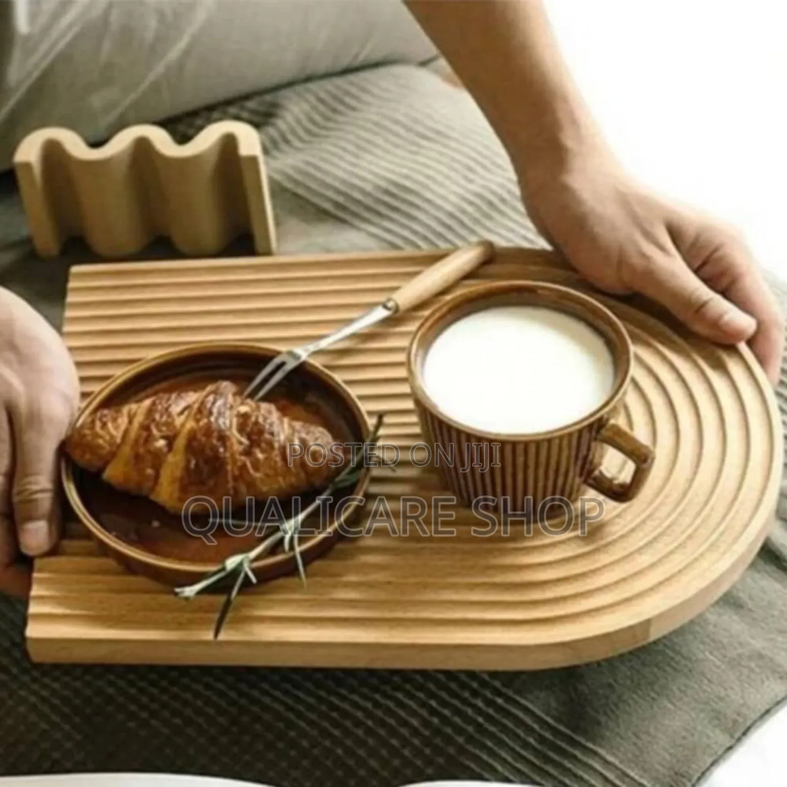 Boho Wooden Rainbow Arch Tray / Decorative Board -1 Large, 1 Small