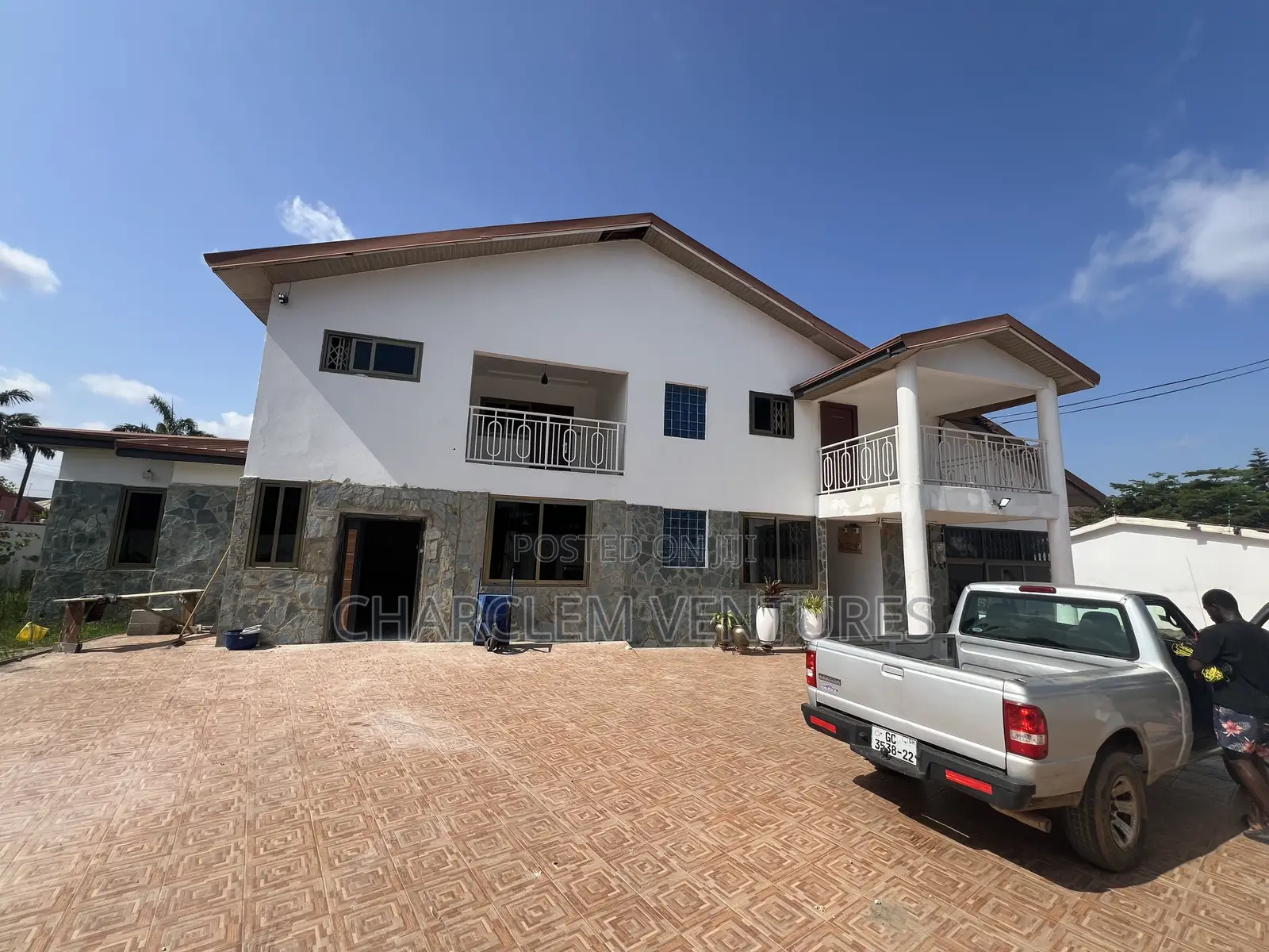 2bdrm Apartment in Charclem Ventures, Ashaley Botwe for rent